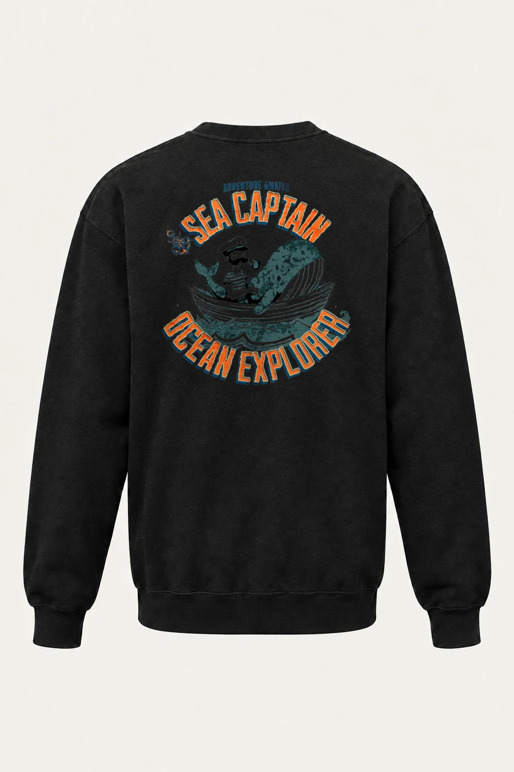 "Adventure Awaits" Heavy Blend Unisex Crewneck Sweatshirt | Gildan 18000