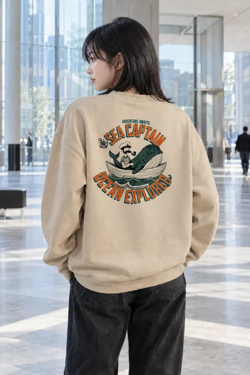 "Adventure Awaits" Heavy Blend Unisex Crewneck Sweatshirt | Gildan 18000