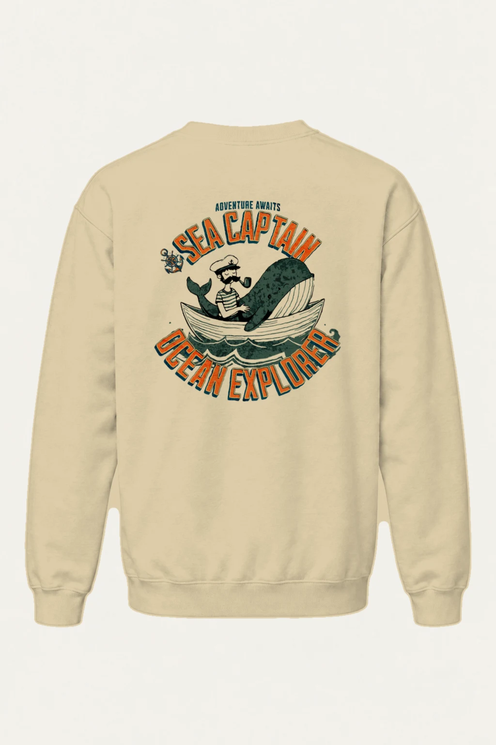 "Adventure Awaits" Heavy Blend Unisex Crewneck Sweatshirt | Gildan 18000