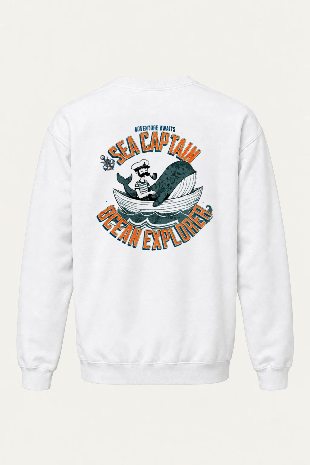 "Adventure Awaits" Heavy Blend Unisex Crewneck Sweatshirt | Gildan 18000