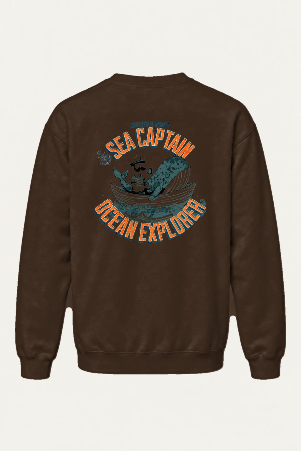 "Adventure Awaits" Heavy Blend Unisex Crewneck Sweatshirt | Gildan 18000