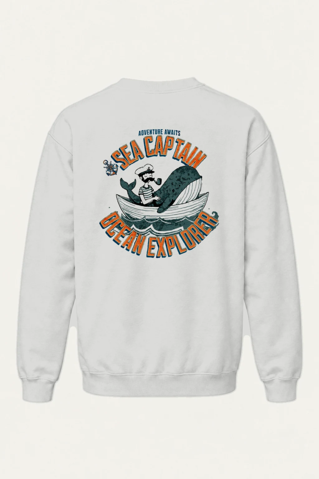"Adventure Awaits" Heavy Blend Unisex Crewneck Sweatshirt | Gildan 18000