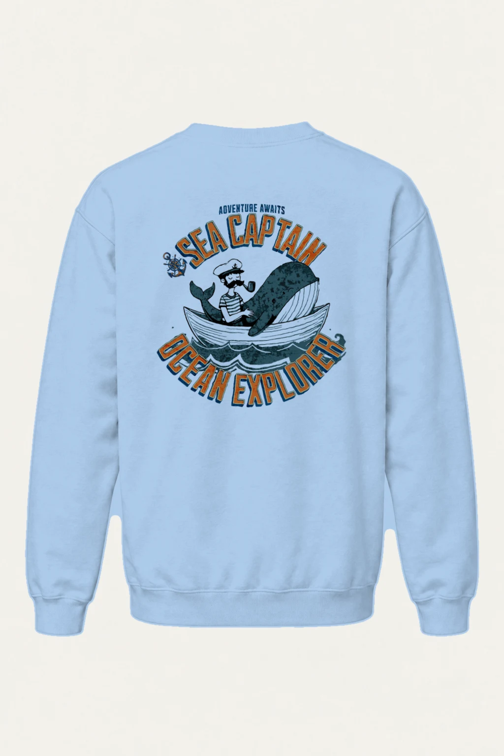 "Adventure Awaits" Heavy Blend Unisex Crewneck Sweatshirt | Gildan 18000