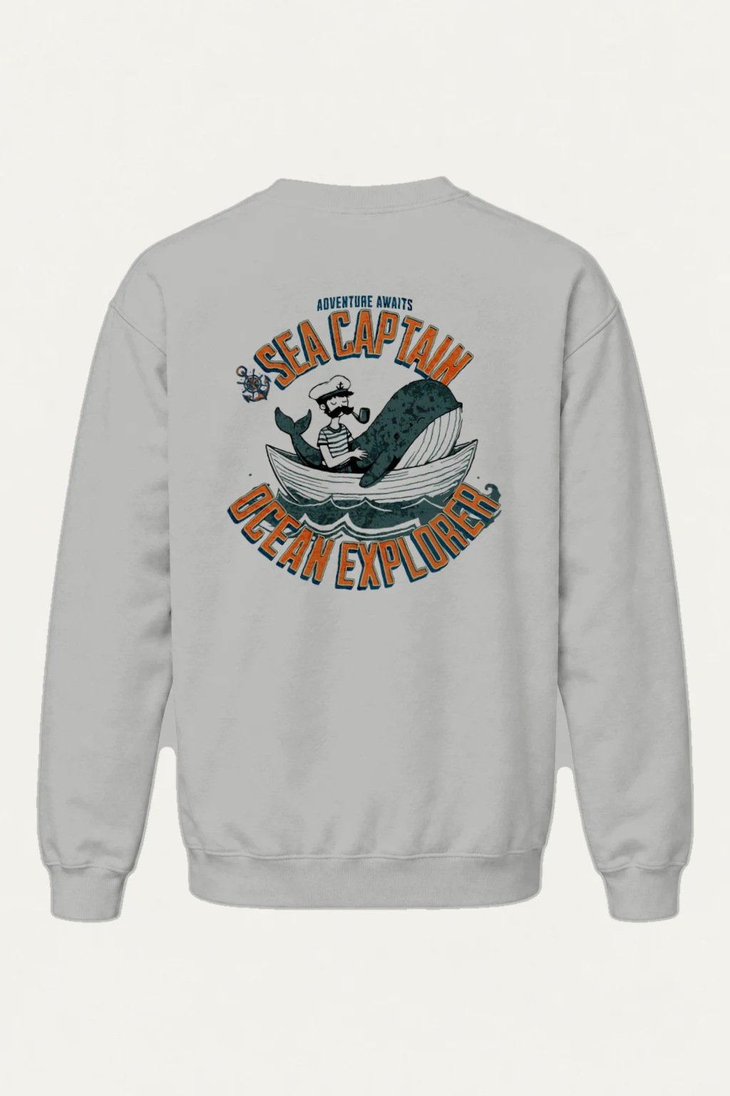 "Adventure Awaits" Heavy Blend Unisex Crewneck Sweatshirt | Gildan 18000