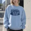 "Adventure Awaits" Heavy Blend Unisex Crewneck Sweatshirt | Gildan 18000