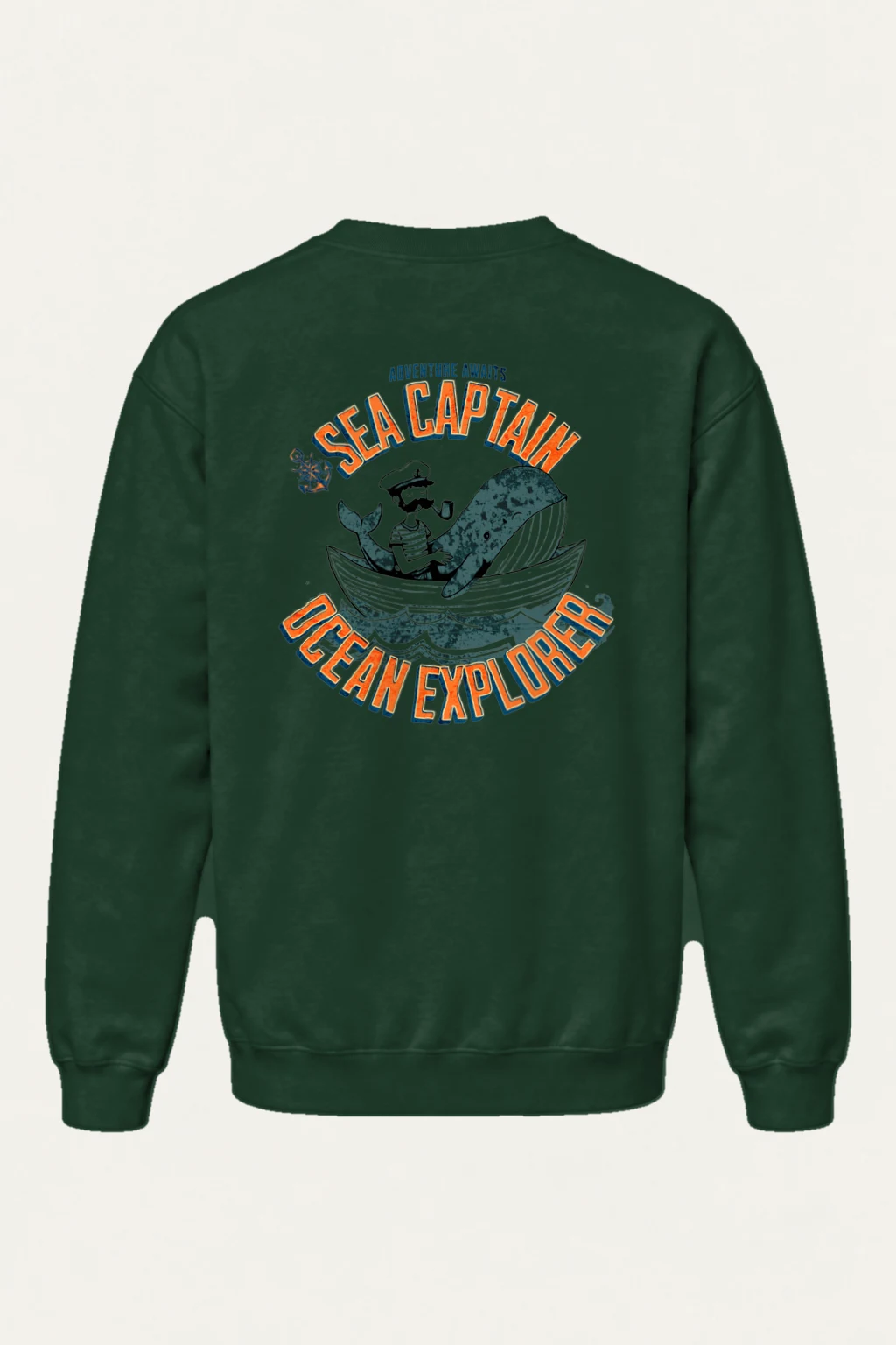 "Adventure Awaits" Heavy Blend Unisex Crewneck Sweatshirt | Gildan 18000