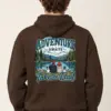"Adventure Awaits" Heavy Blend Unisex Pullover Hoodie