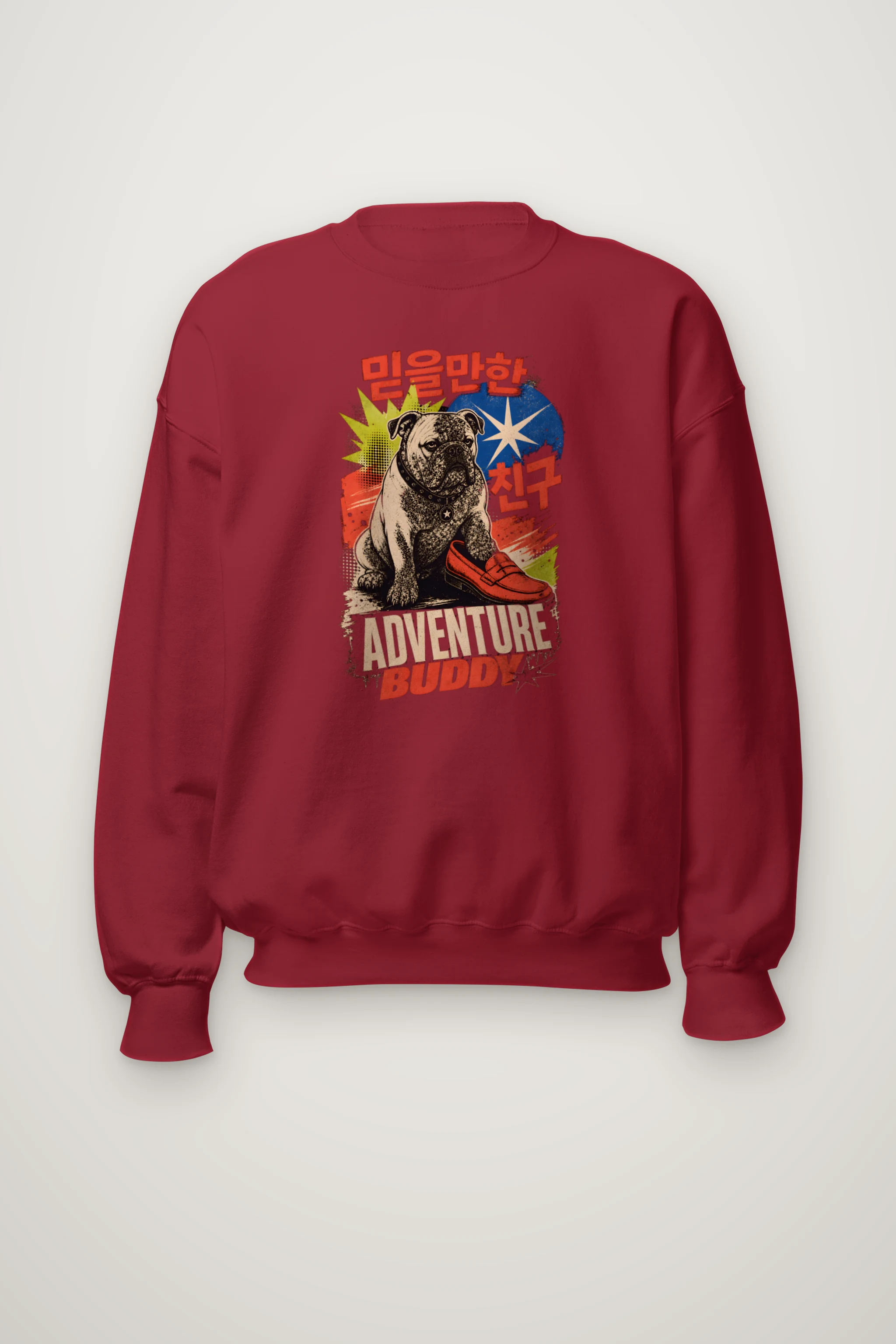"Adventure Buddy" Heavy Blend Unisex Crewneck Sweatshirt
