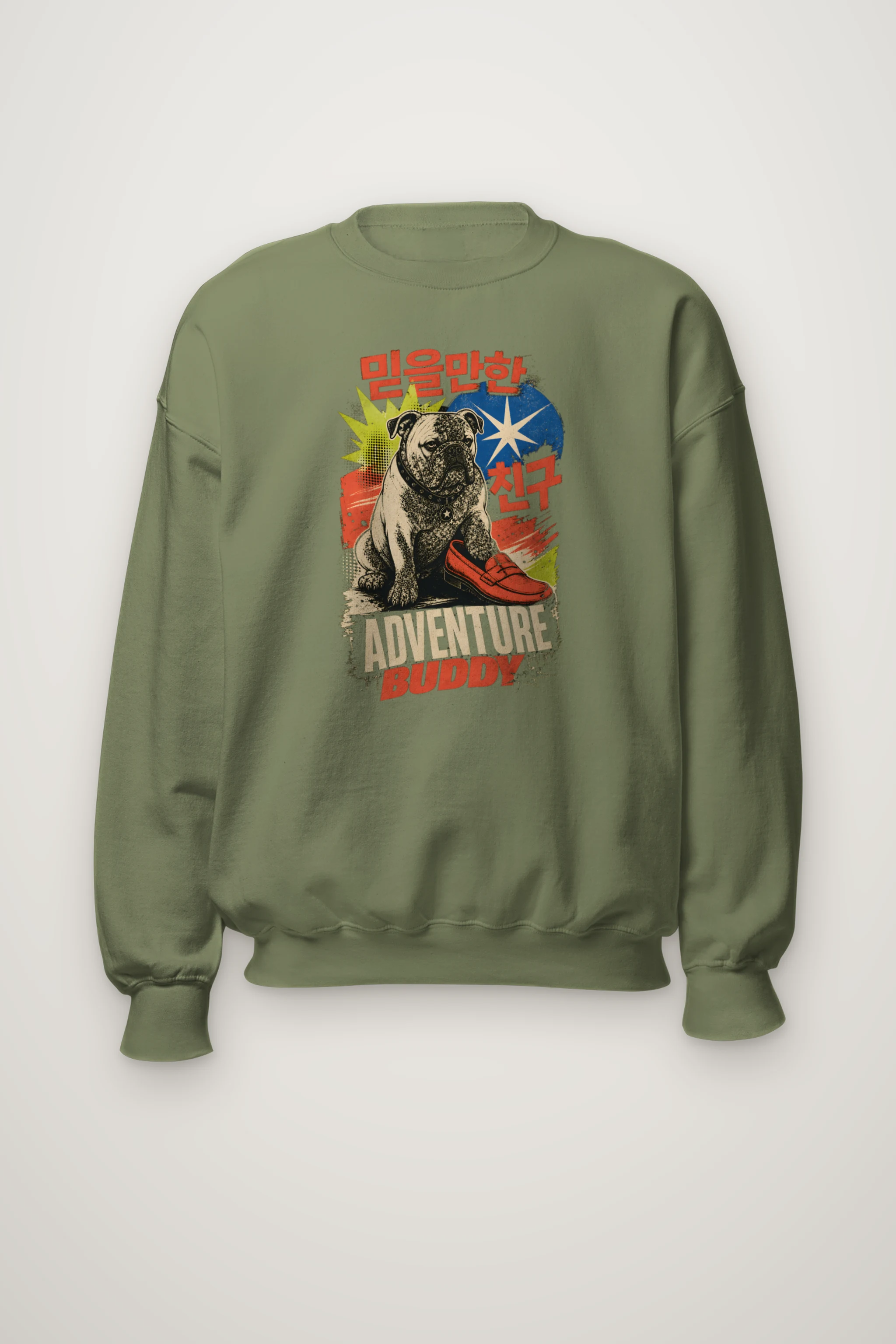 "Adventure Buddy" Heavy Blend Unisex Crewneck Sweatshirt
