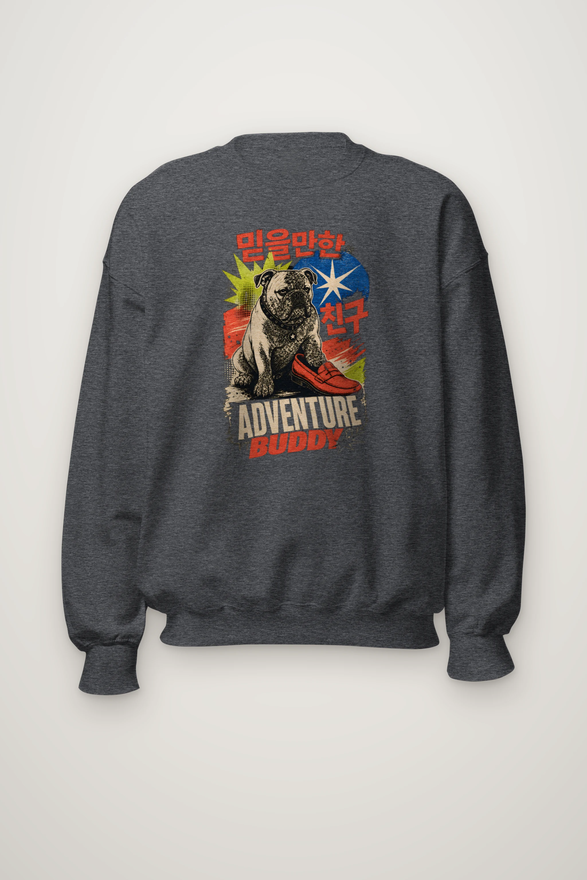 "Adventure Buddy" Heavy Blend Unisex Crewneck Sweatshirt