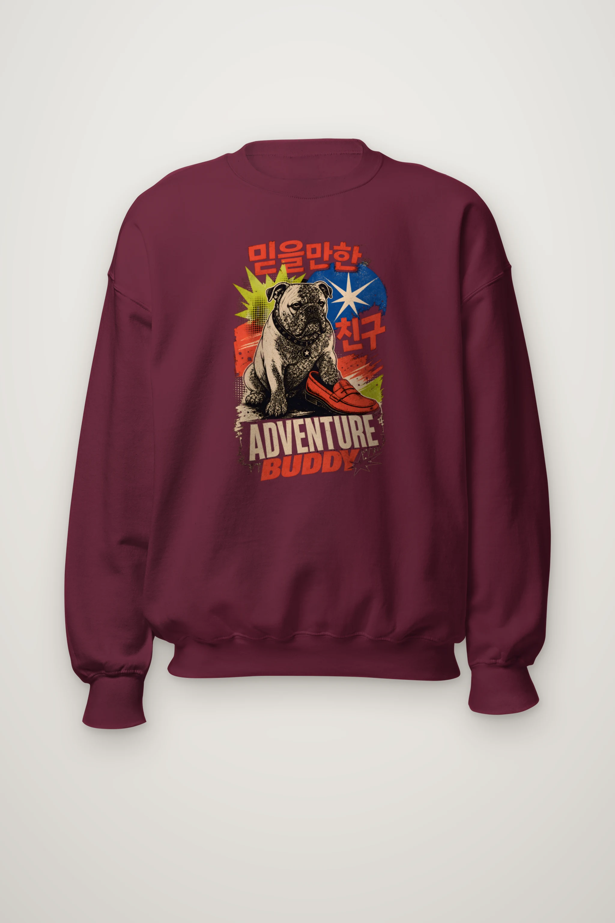 "Adventure Buddy" Heavy Blend Unisex Crewneck Sweatshirt
