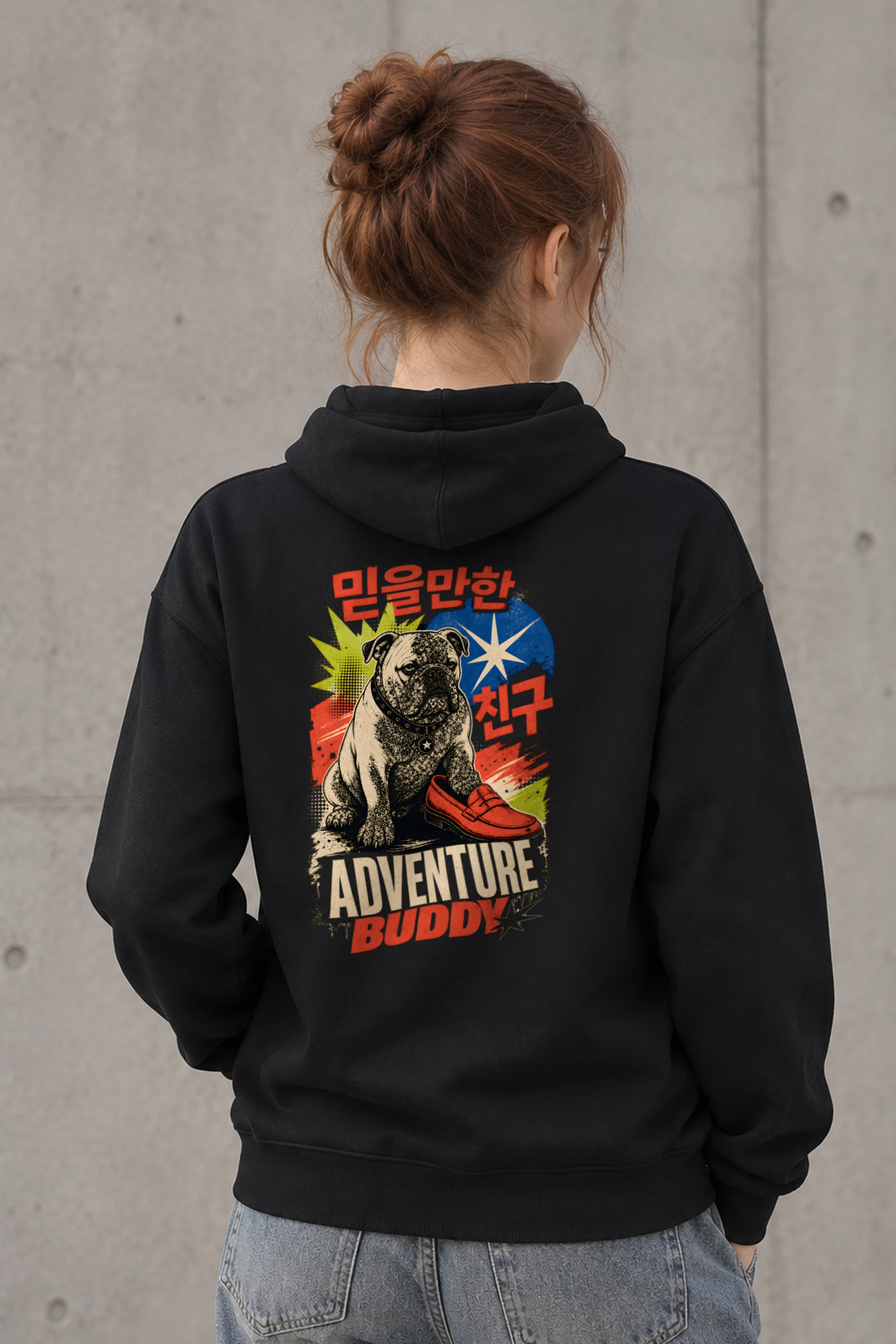 "Adventure Buddy" Heavy Blend Unisex Pullover Hoodie