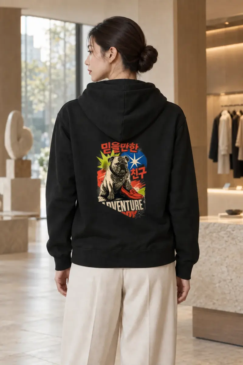 "Adventure Buddy" Heavy Blend Unisex Pullover Hoodie | Gildan 18500