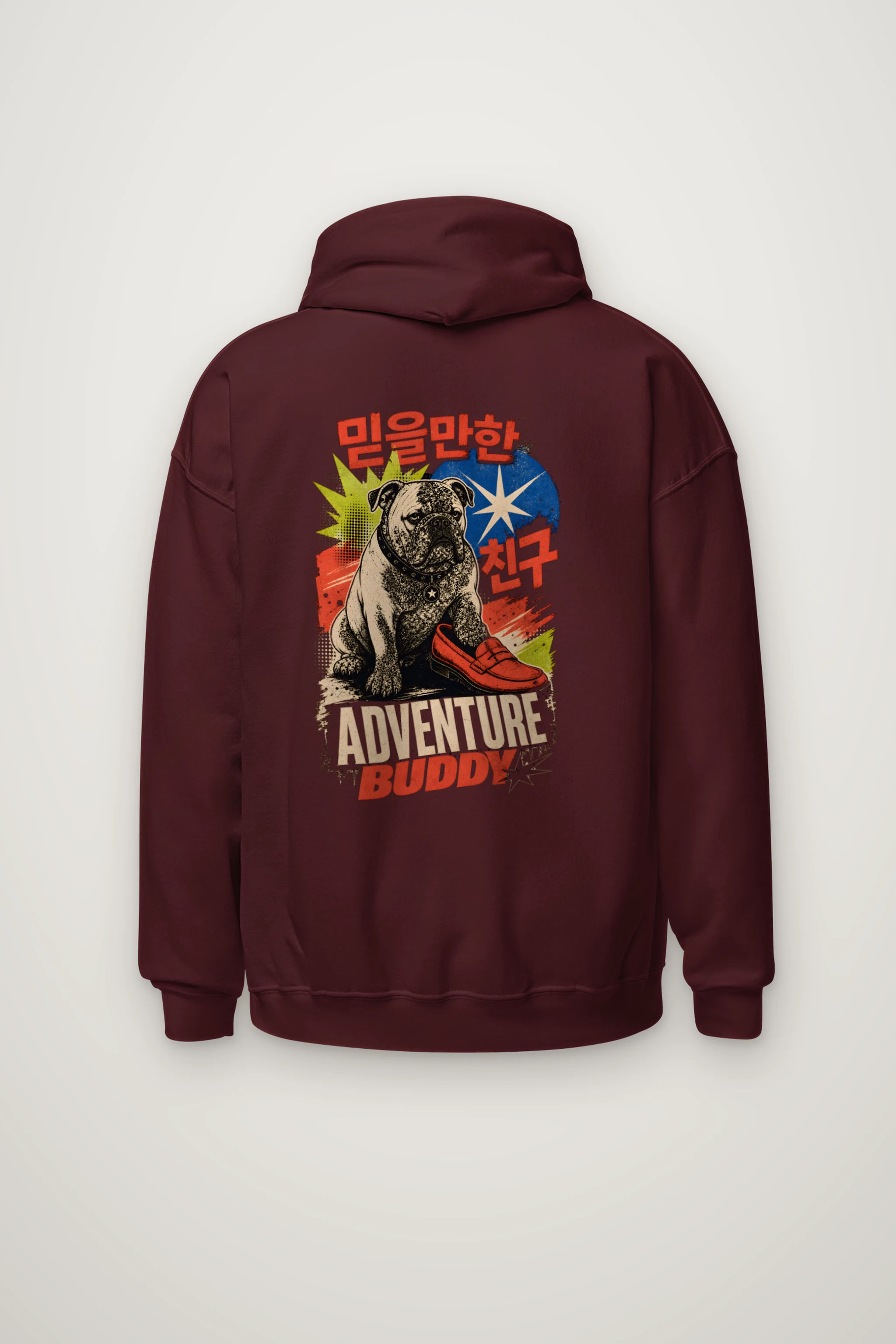 "Adventure Buddy" Heavy Blend Unisex Pullover Hoodie
