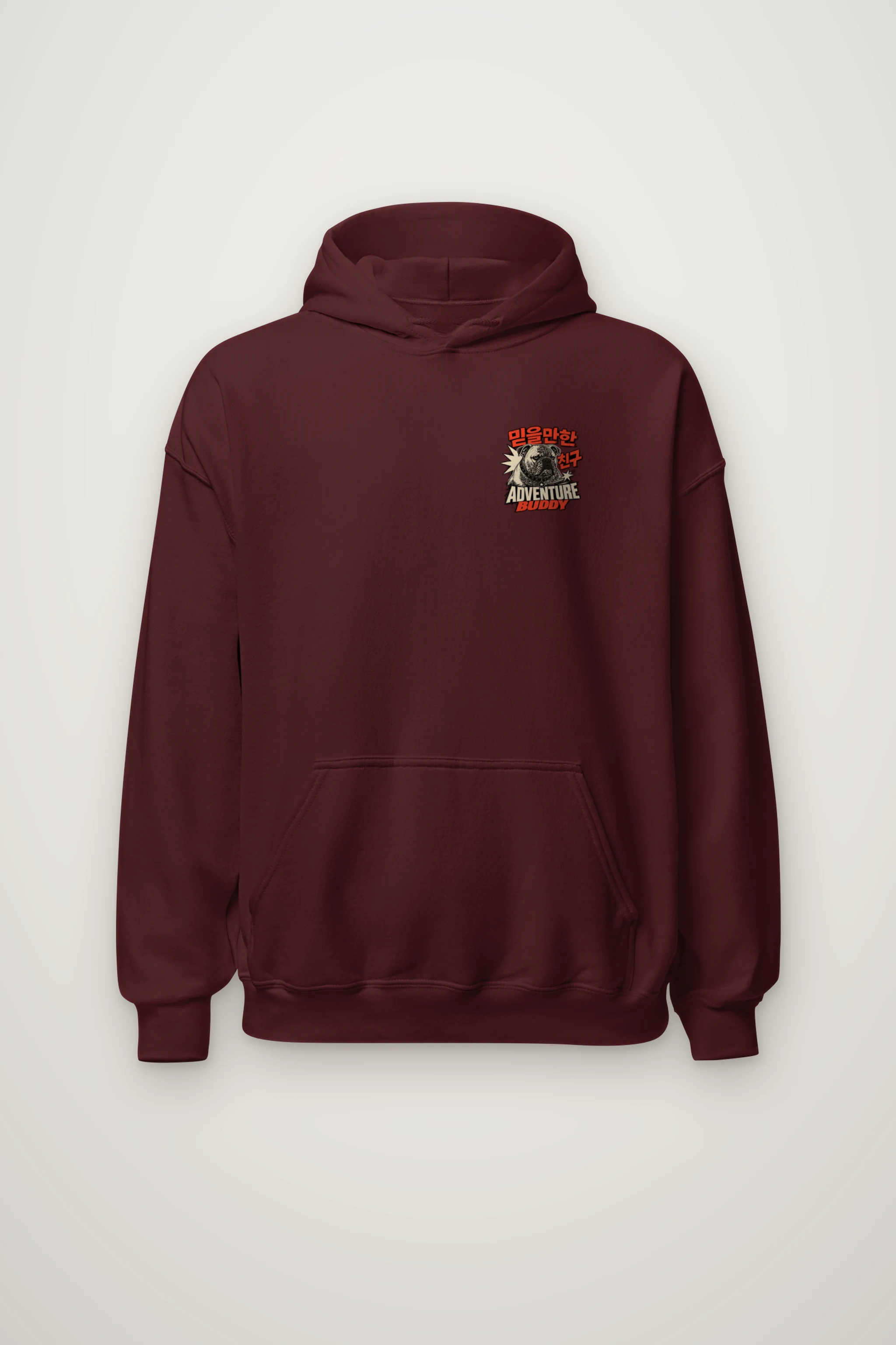 "Adventure Buddy" Heavy Blend Unisex Pullover Hoodie