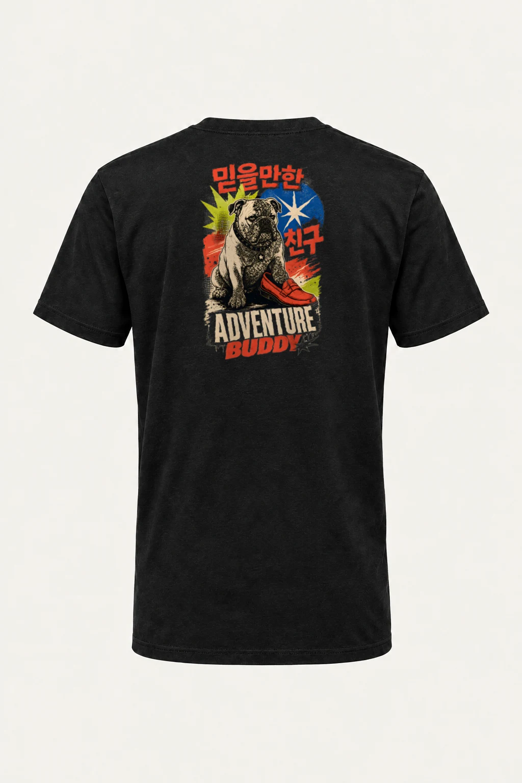 "Adventure Buddy" Heavyweight Unisex Crewneck T-shirt | Gildan 5000