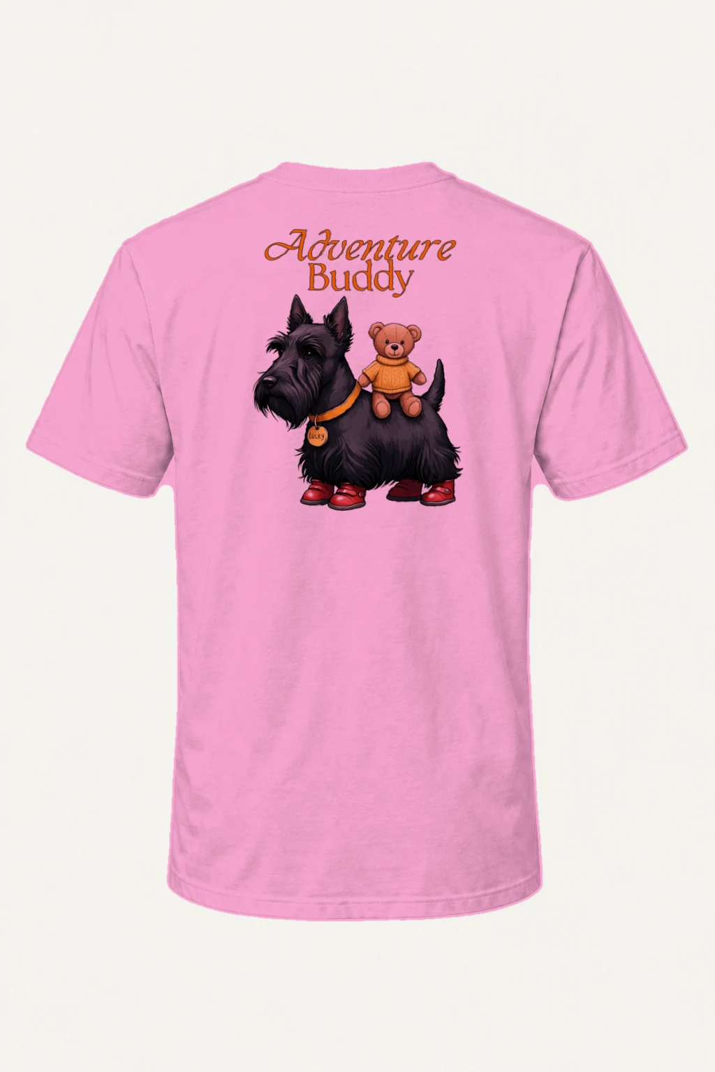 "Adventure Buddy" Heavyweight Unisex Crewneck T-shirt | Gildan 5000