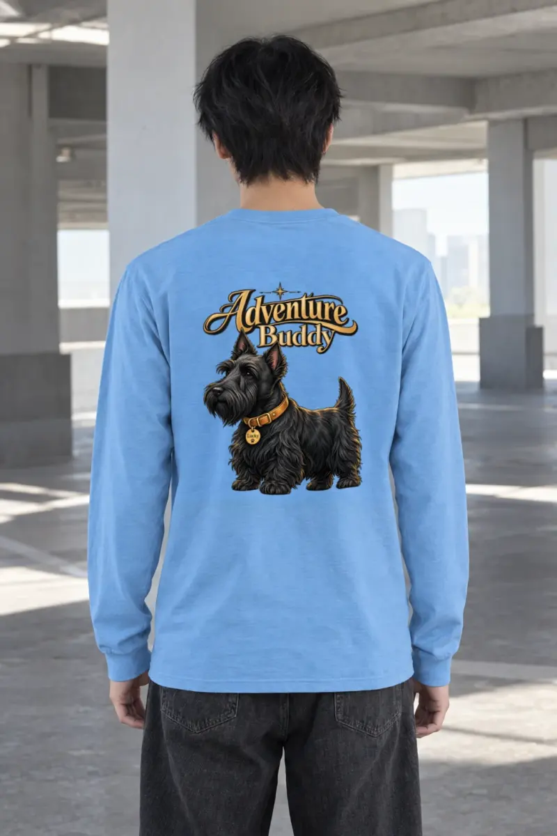 "Adventure Buddy Lucky" Unisex Longsleeve T-shirt