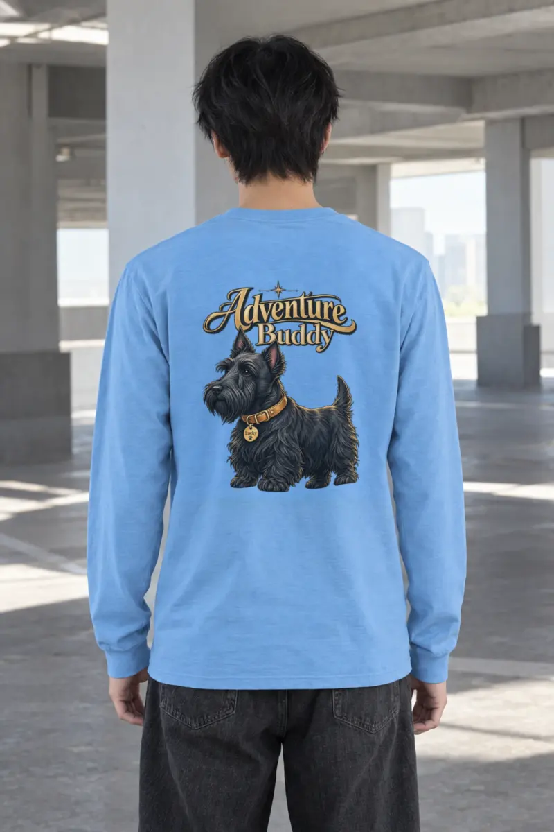 "Adventure Buddy Lucky" Unisex Longsleeve T-shirt