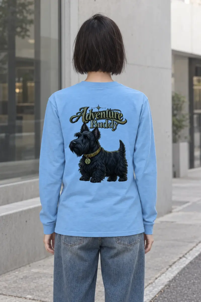 "Adventure Buddy Lucky" Unisex Longsleeve T-shirt