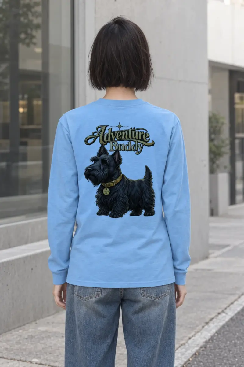 "Adventure Buddy Lucky" Unisex Longsleeve T-shirt