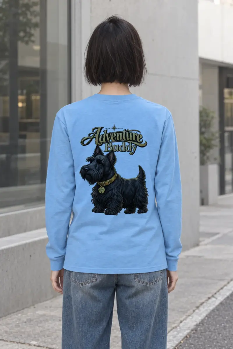 "Adventure Buddy Lucky" Unisex Longsleeve T-shirt