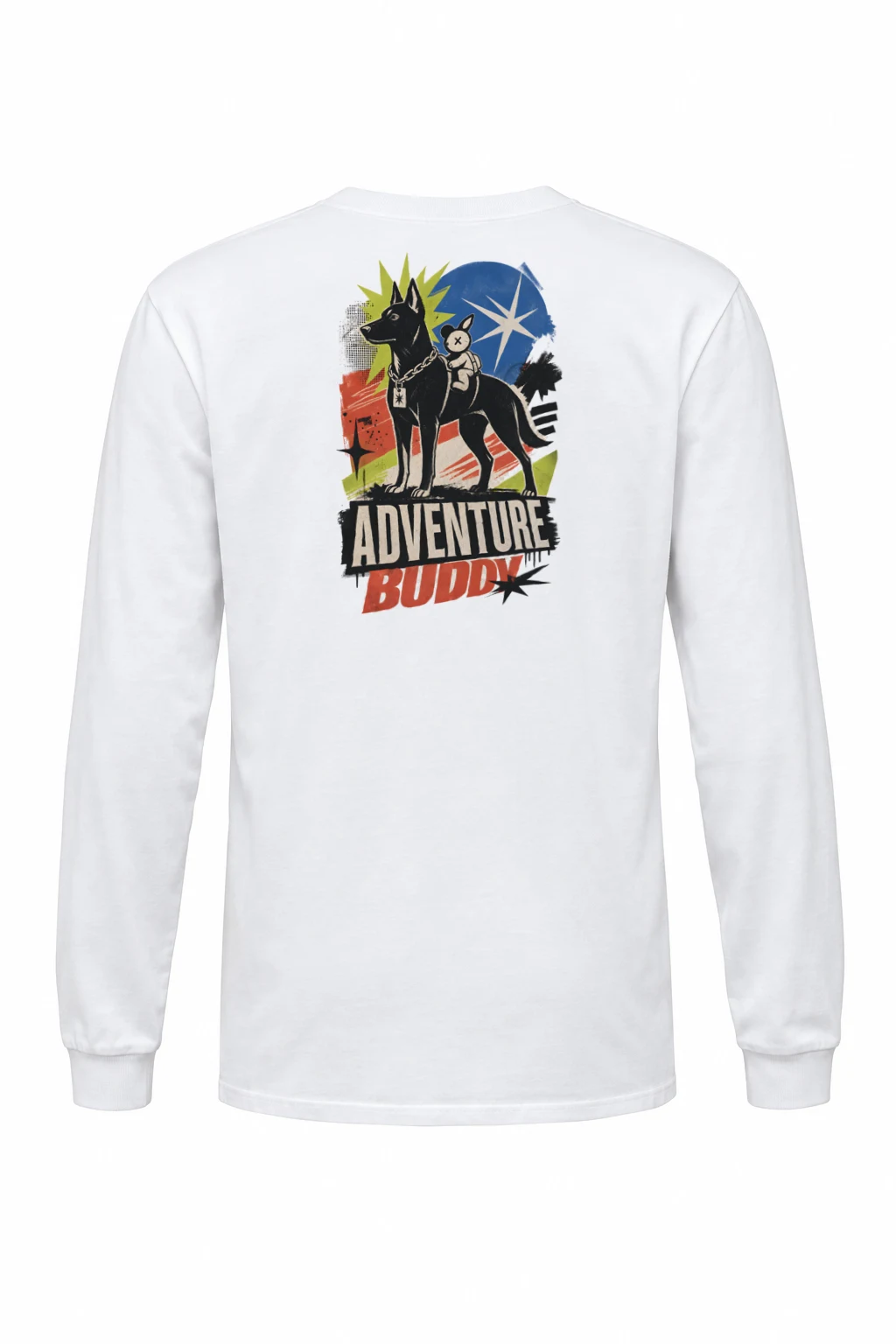 "Adventure Buddy" Unisex Longsleeve T-shirt | Gildan 2400