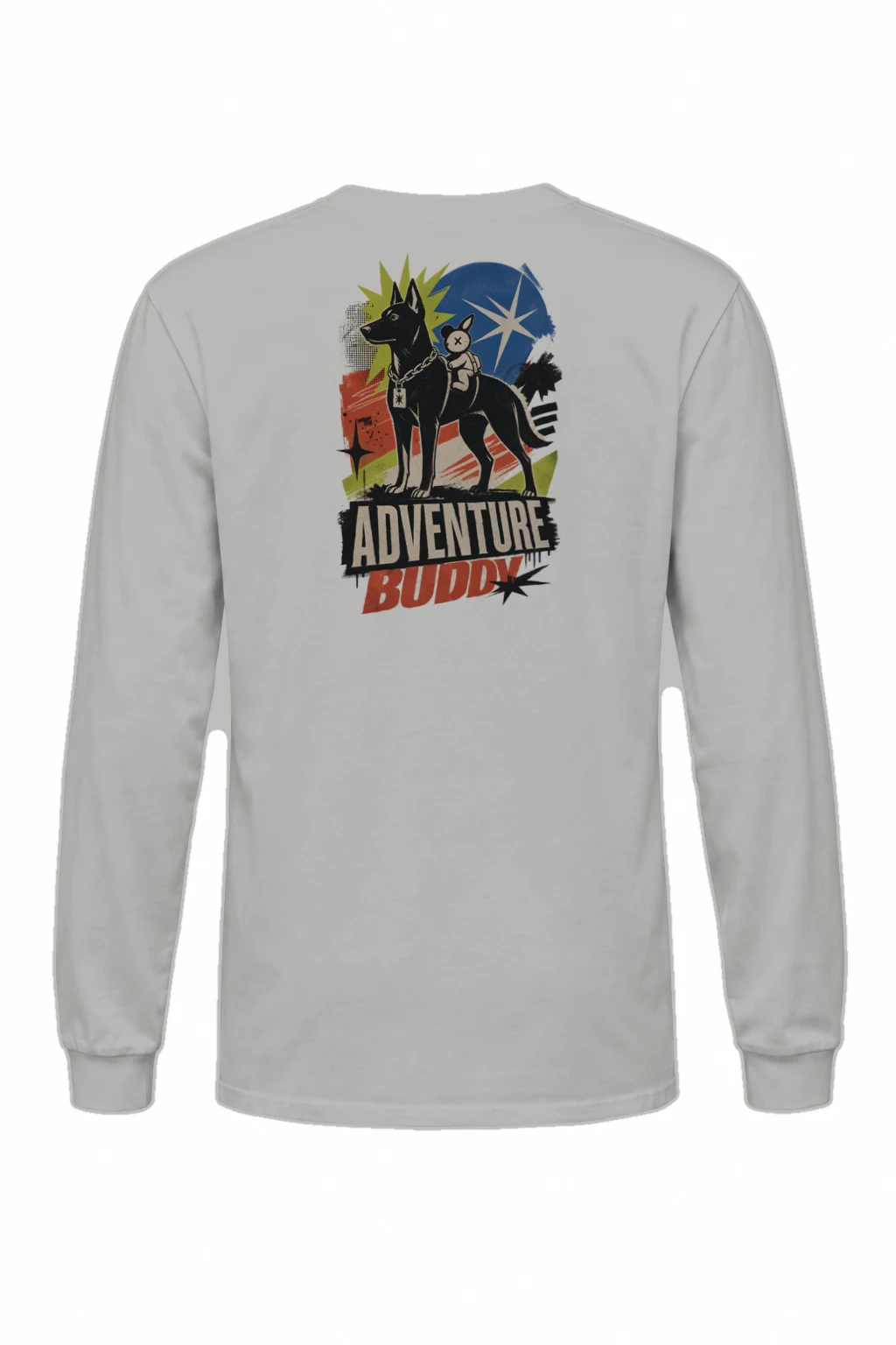 "Adventure Buddy" Unisex Longsleeve T-shirt | Gildan 2400