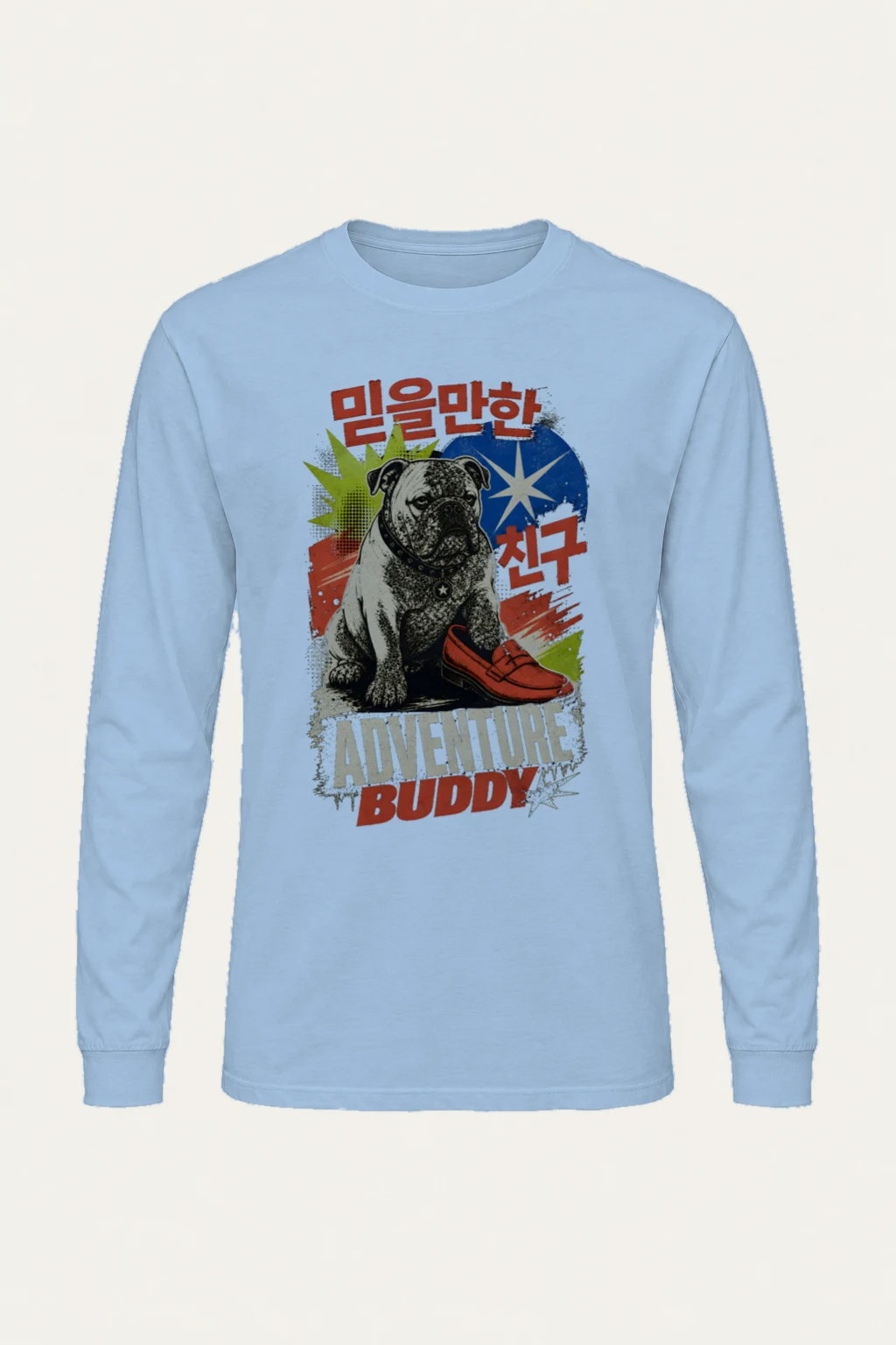 "Adventure Buddy" Unisex Longsleeve T-shirt | Gildan 2400