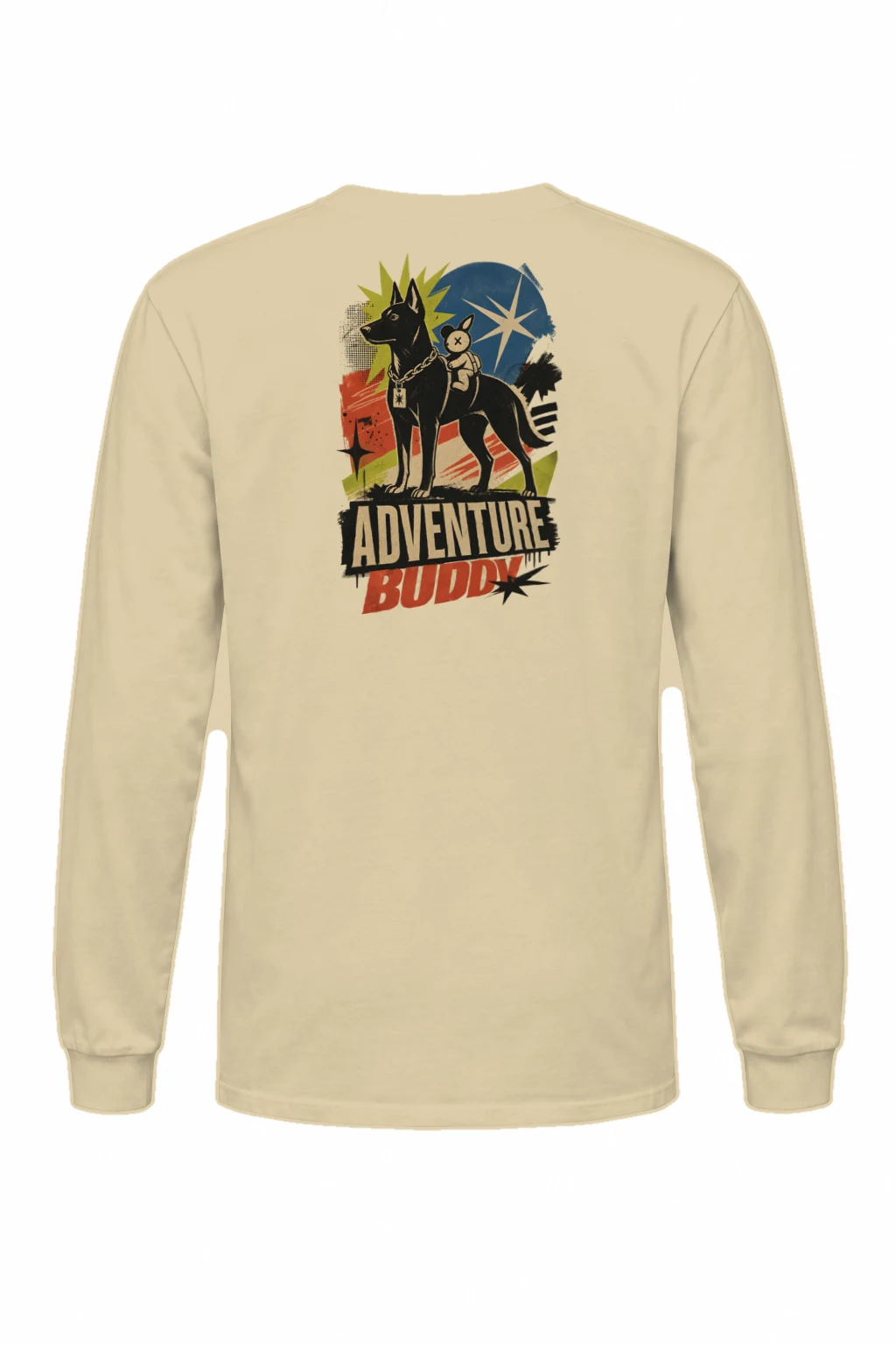 "Adventure Buddy" Unisex Longsleeve T-shirt | Gildan 2400