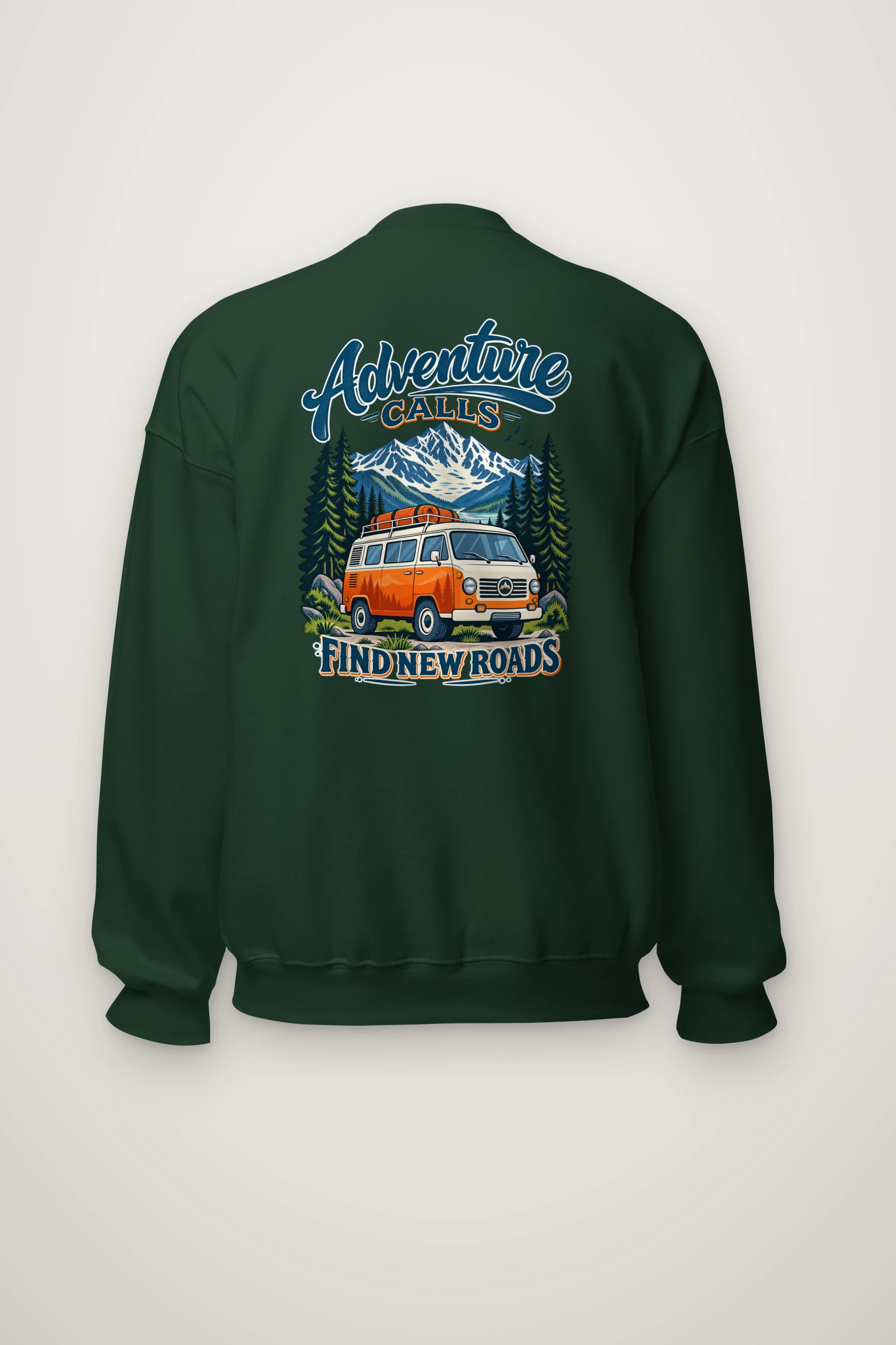 "Adventure Calls" Heavy Blend Unisex Crewneck Sweatshirt