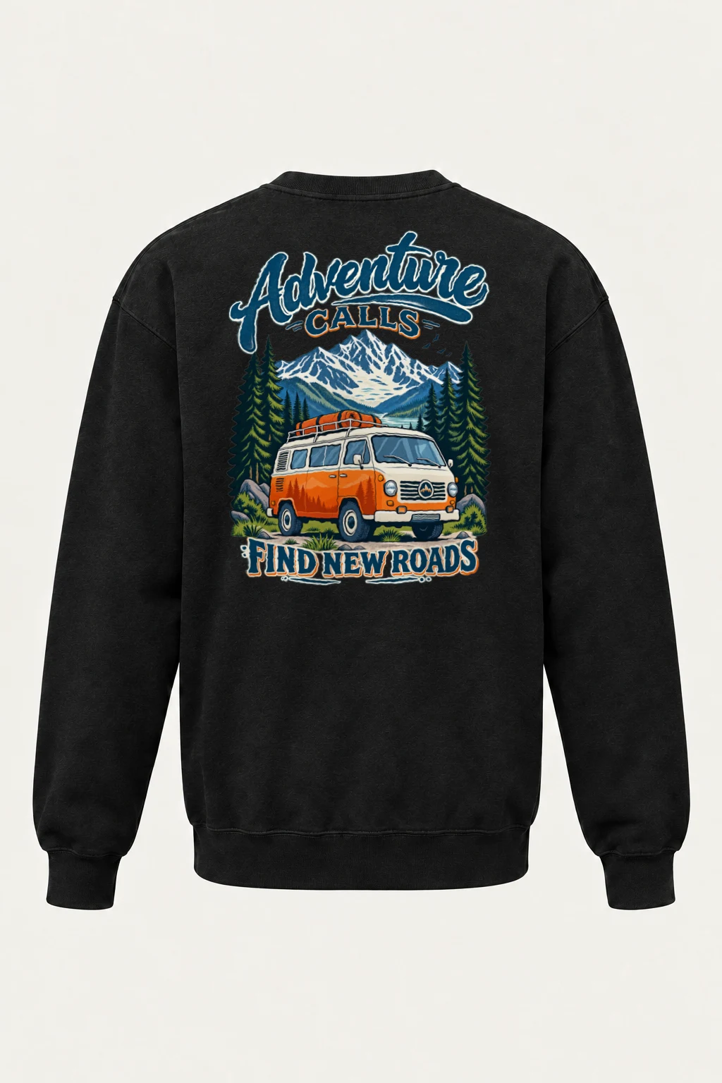 "Adventure Calls" Heavy Blend Unisex Crewneck Sweatshirt | Gildan 18000