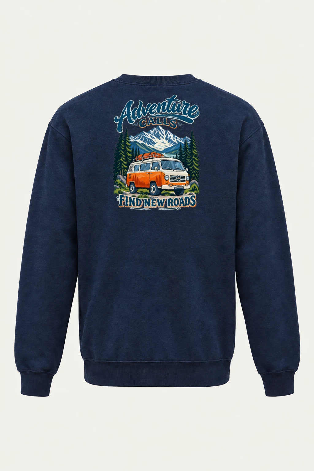 "Adventure Calls" Heavy Blend Unisex Crewneck Sweatshirt | Gildan 18000