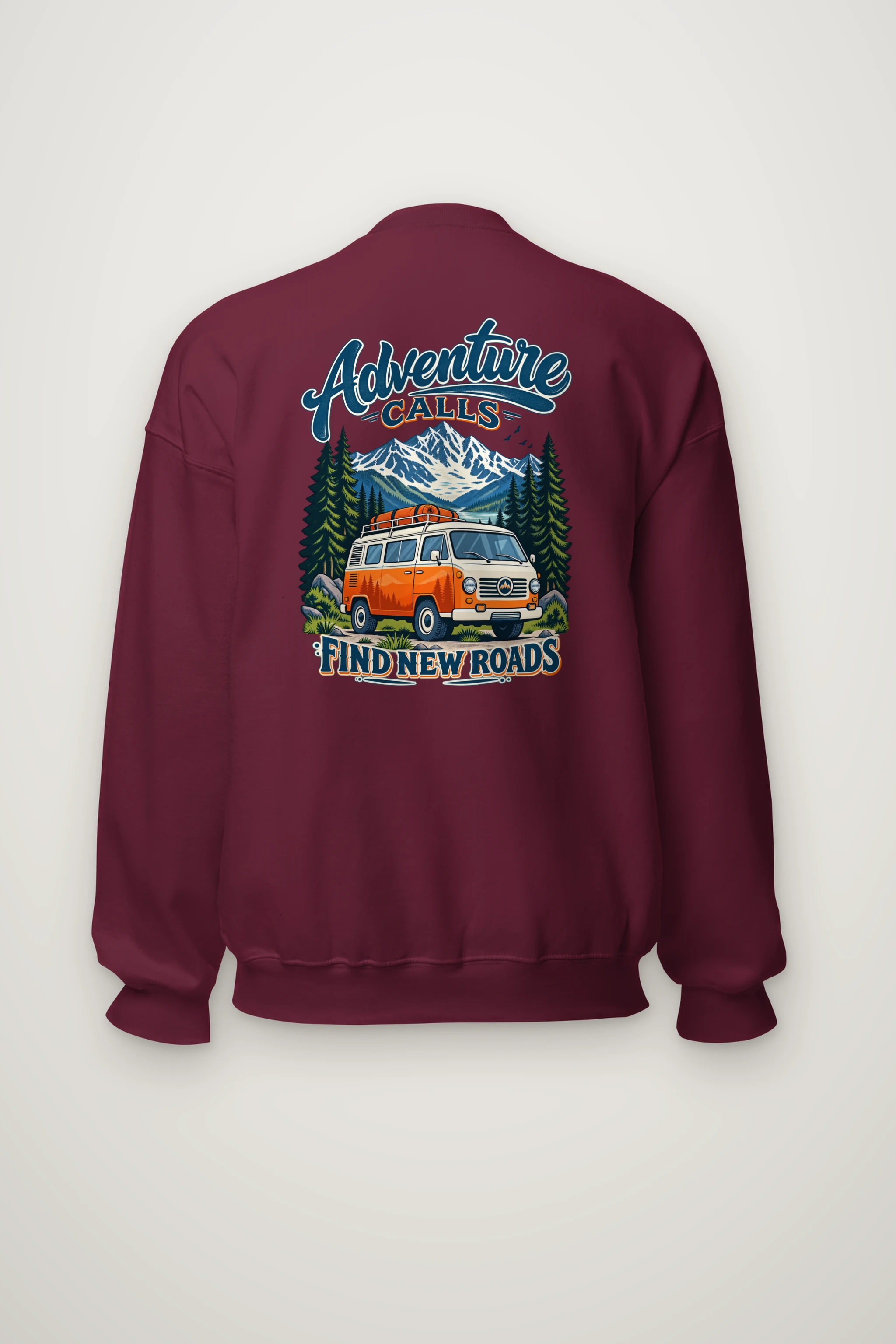"Adventure Calls" Heavy Blend Unisex Crewneck Sweatshirt