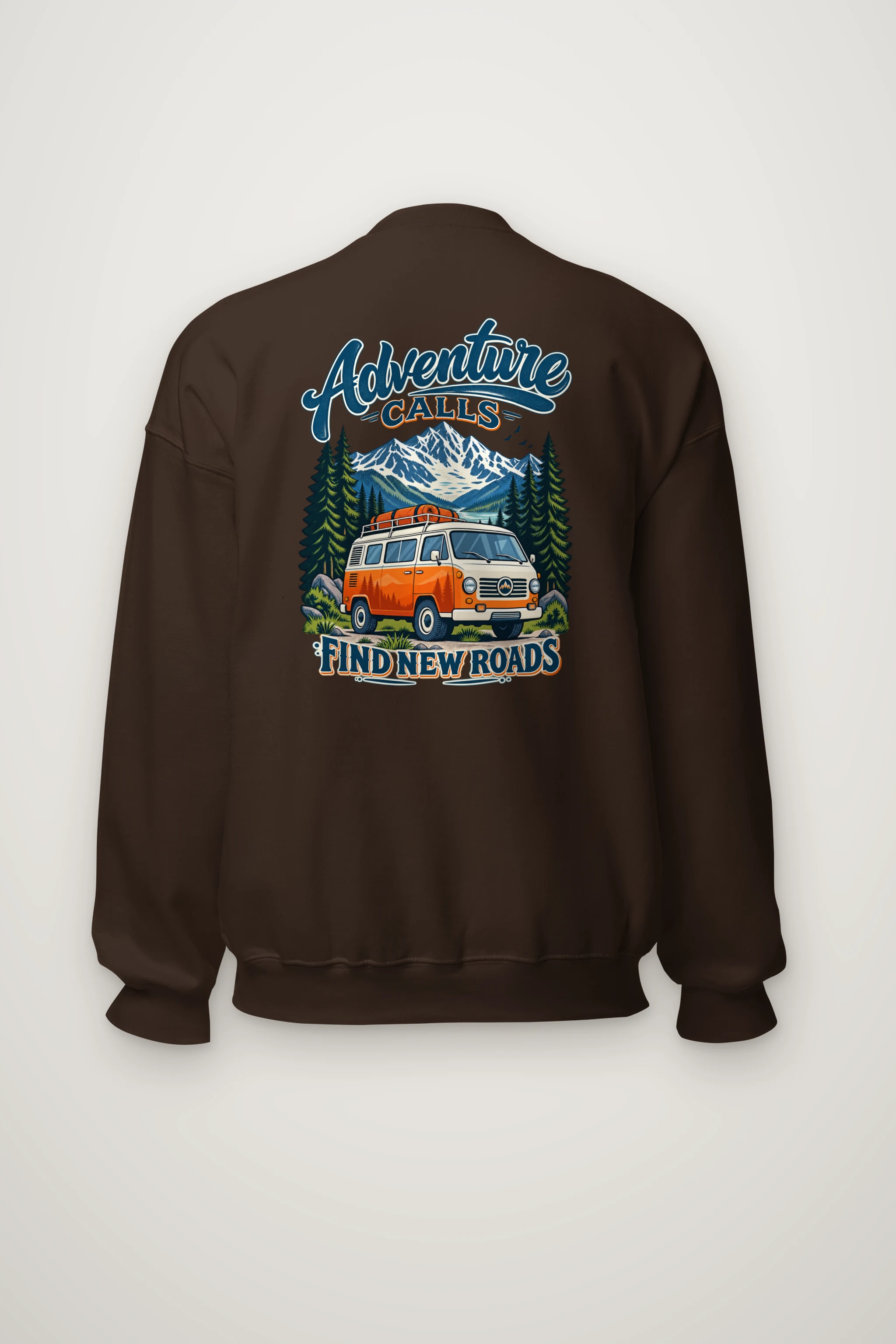 "Adventure Calls" Heavy Blend Unisex Crewneck Sweatshirt