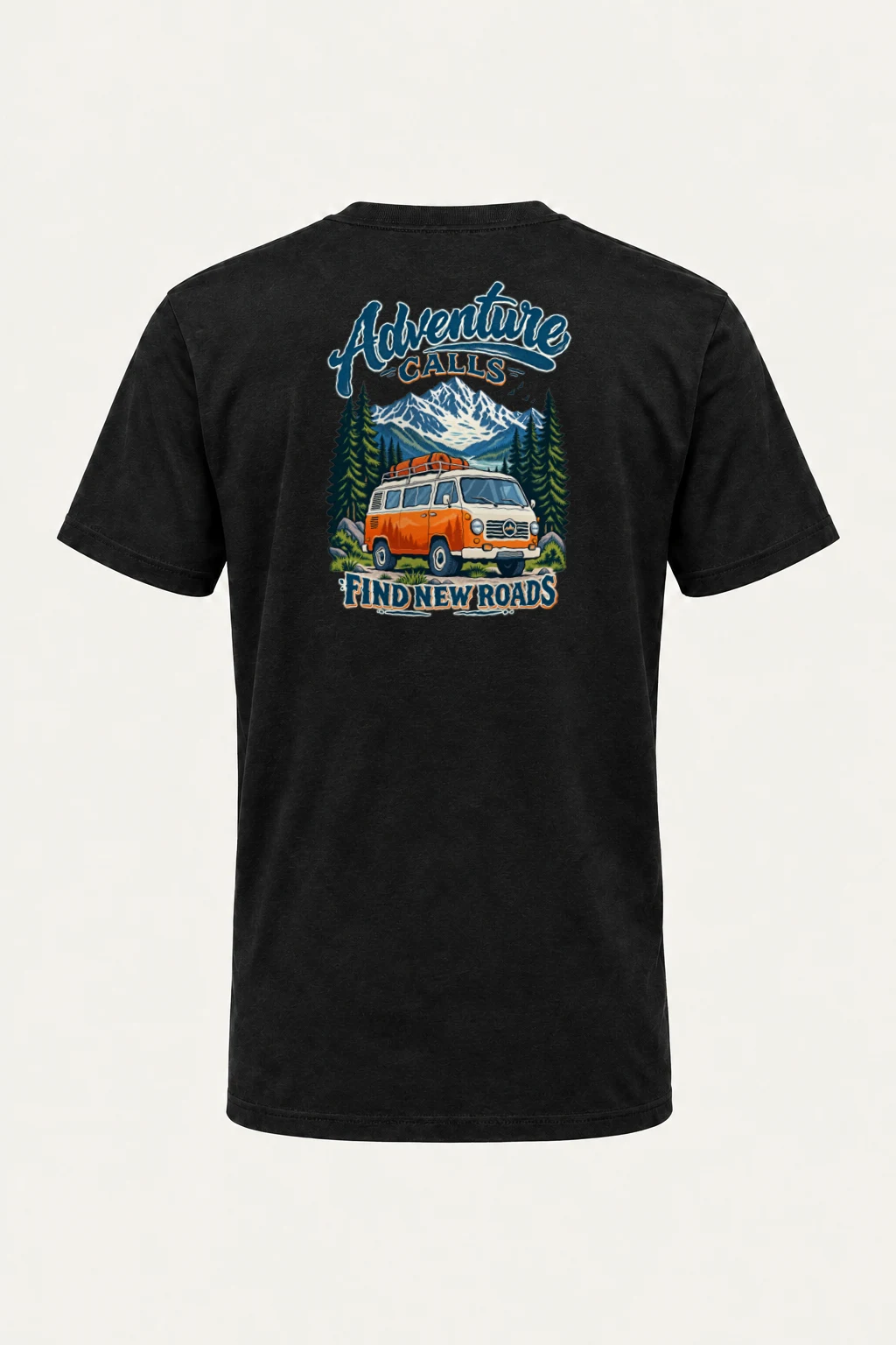 "Adventure Calls" Heavyweight Unisex Crewneck T-shirt | Gildan 5000