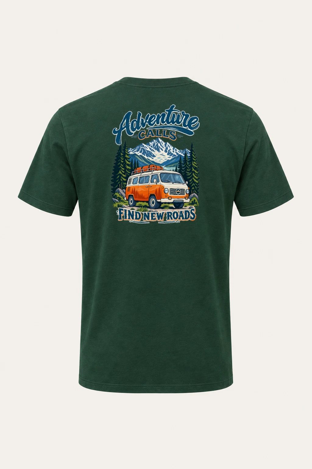 "Adventure Calls" Heavyweight Unisex Crewneck T-shirt | Gildan 5000
