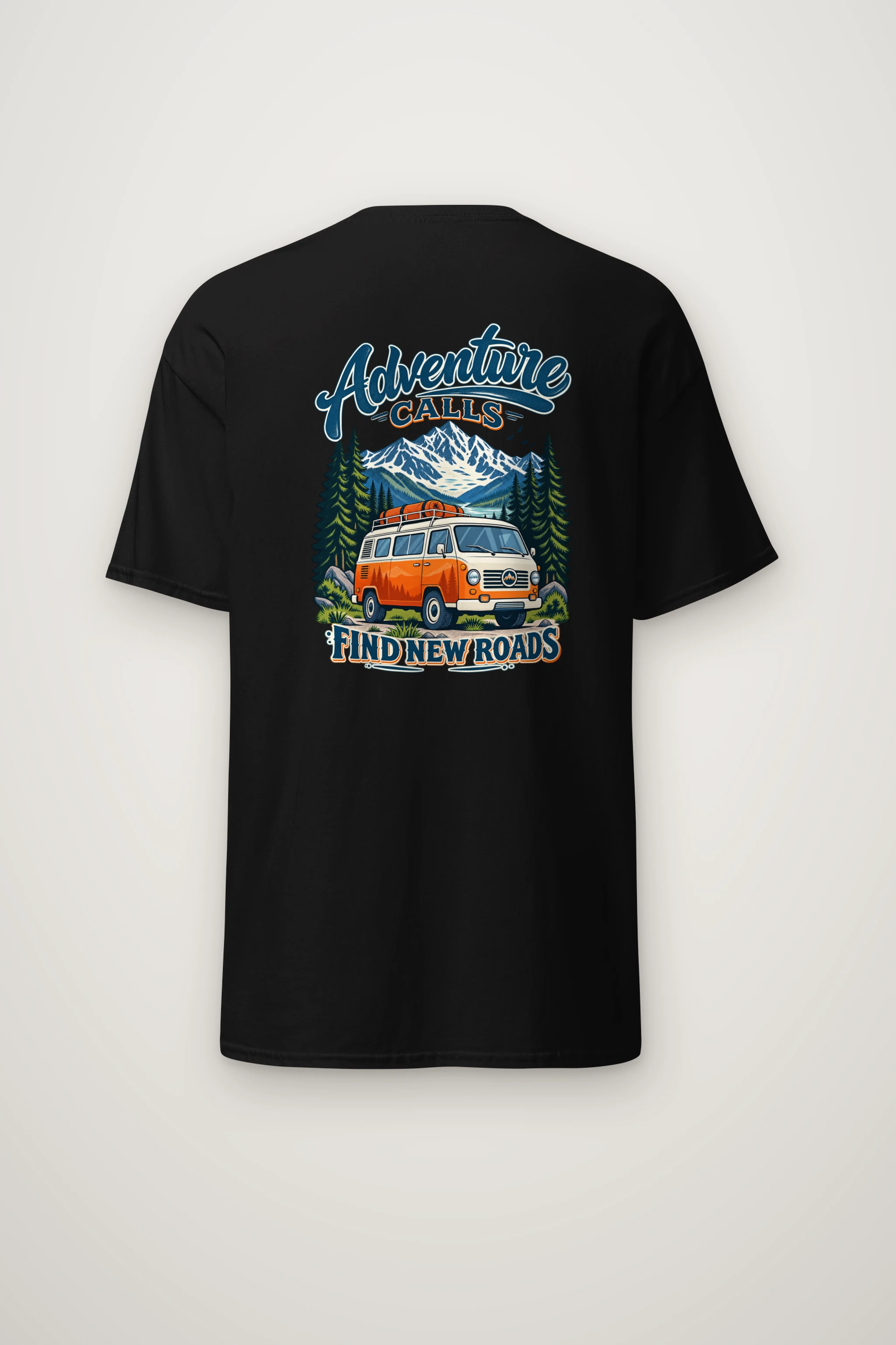"Adventure Calls" Heavyweight Unisex Crewneck T-shirt