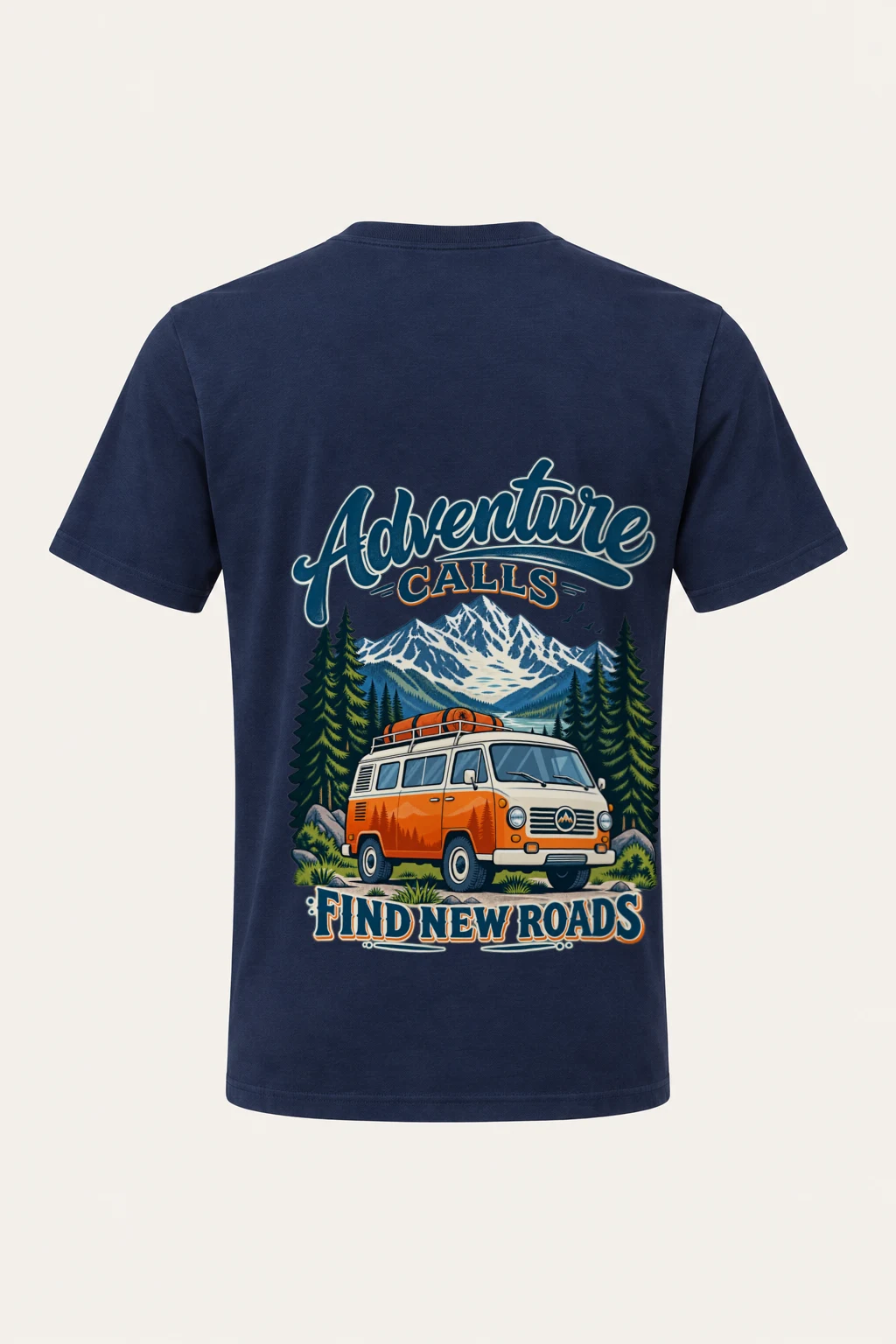 "Adventure Calls" Heavyweight Unisex Crewneck T-shirt | Gildan 5000