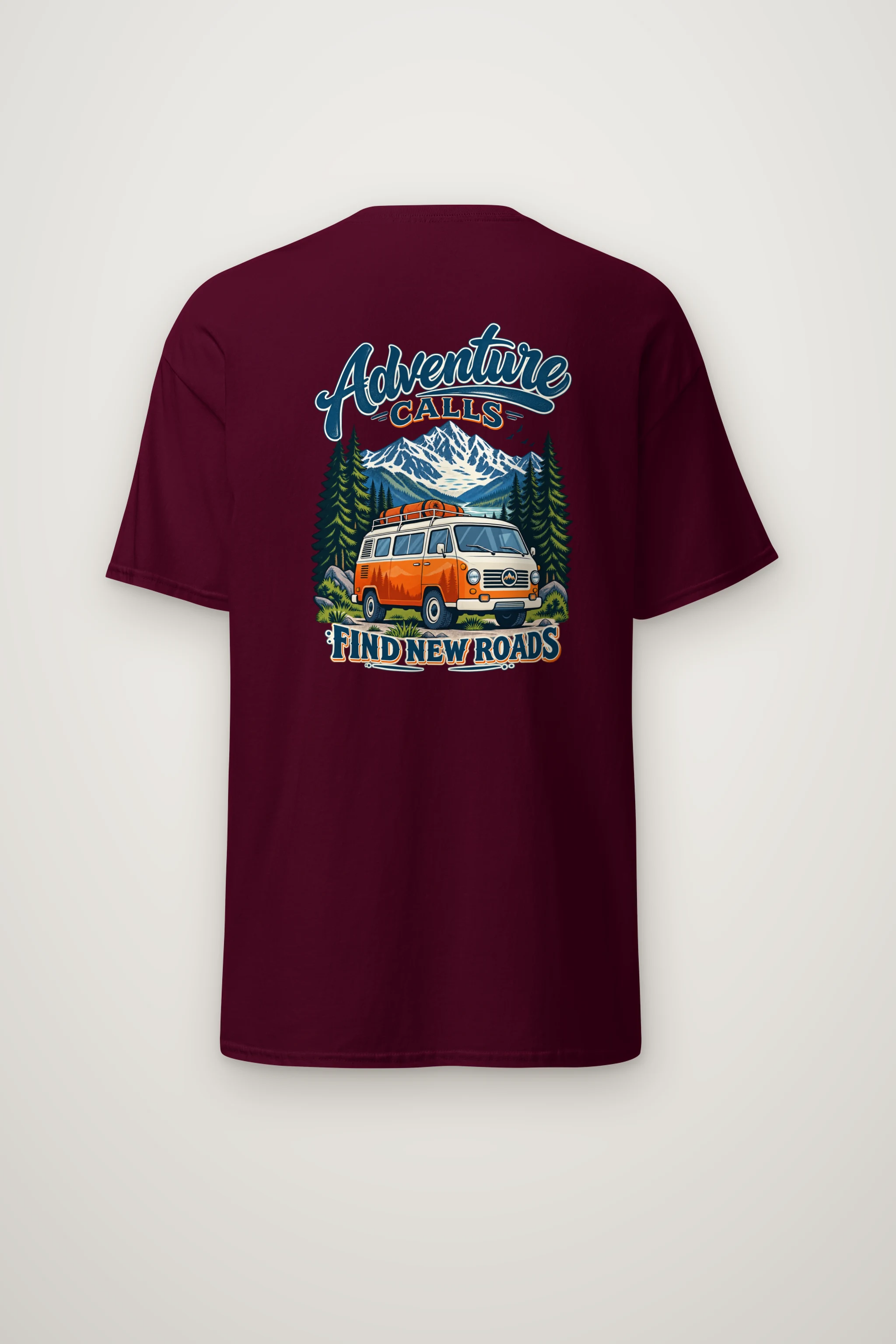 "Adventure Calls" Heavyweight Unisex Crewneck T-shirt