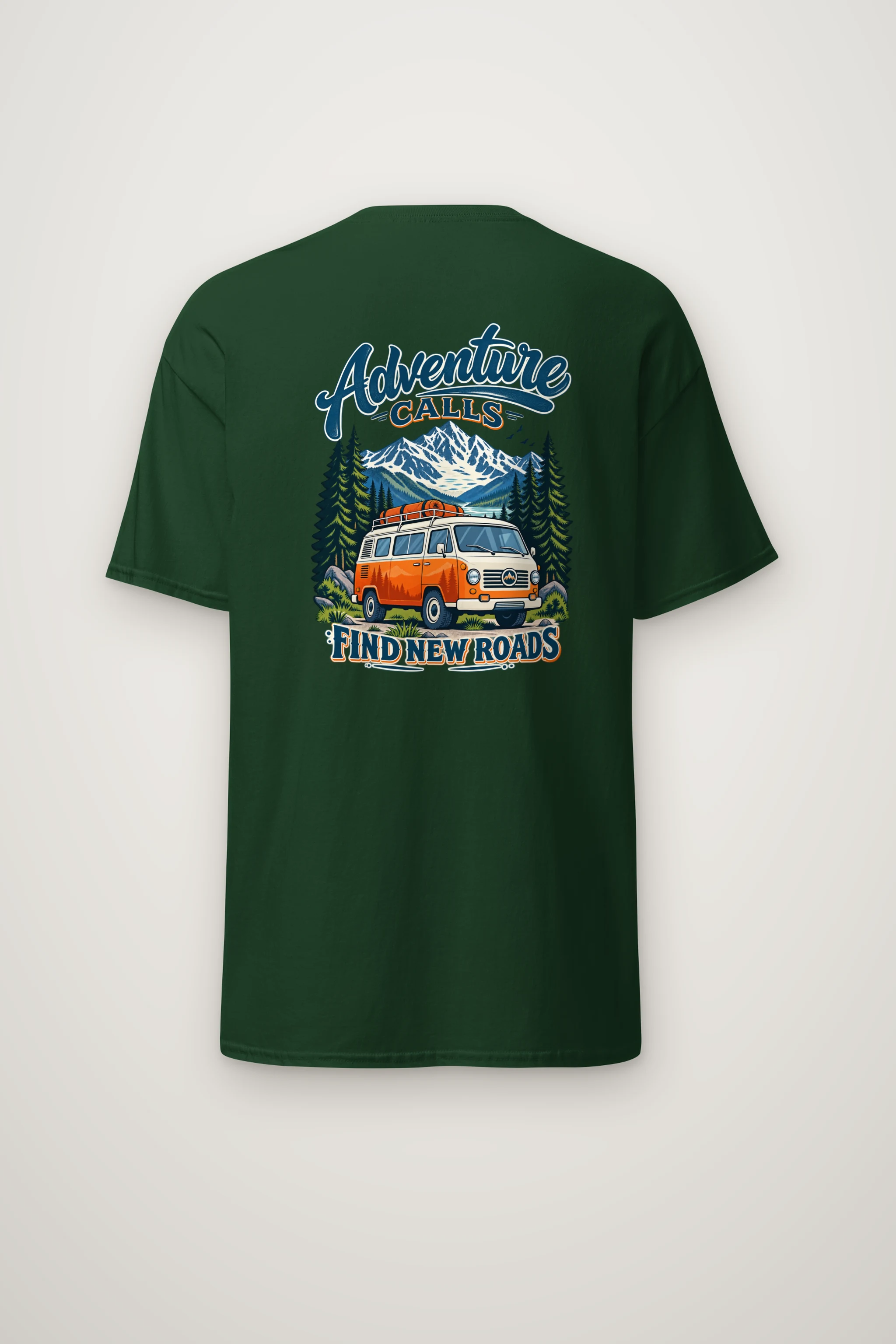 "Adventure Calls" Heavyweight Unisex Crewneck T-shirt