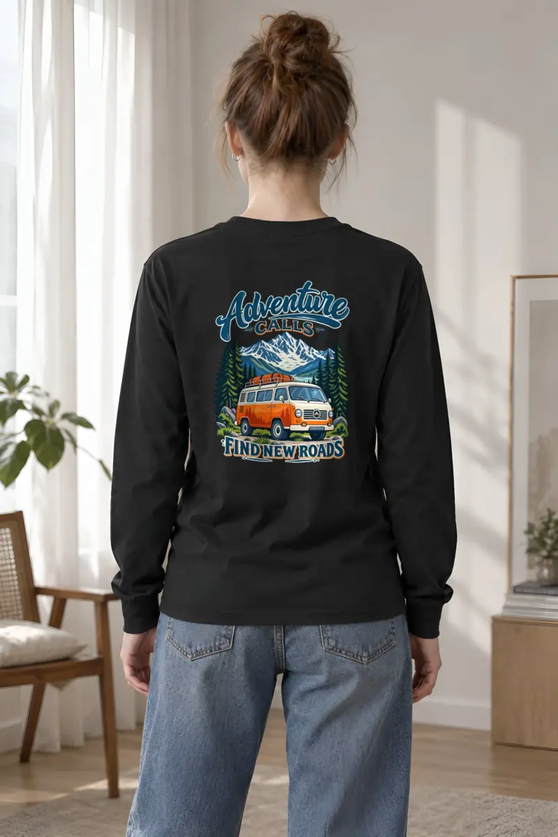 "Adventure Calls" Unisex Longsleeve T-shirt