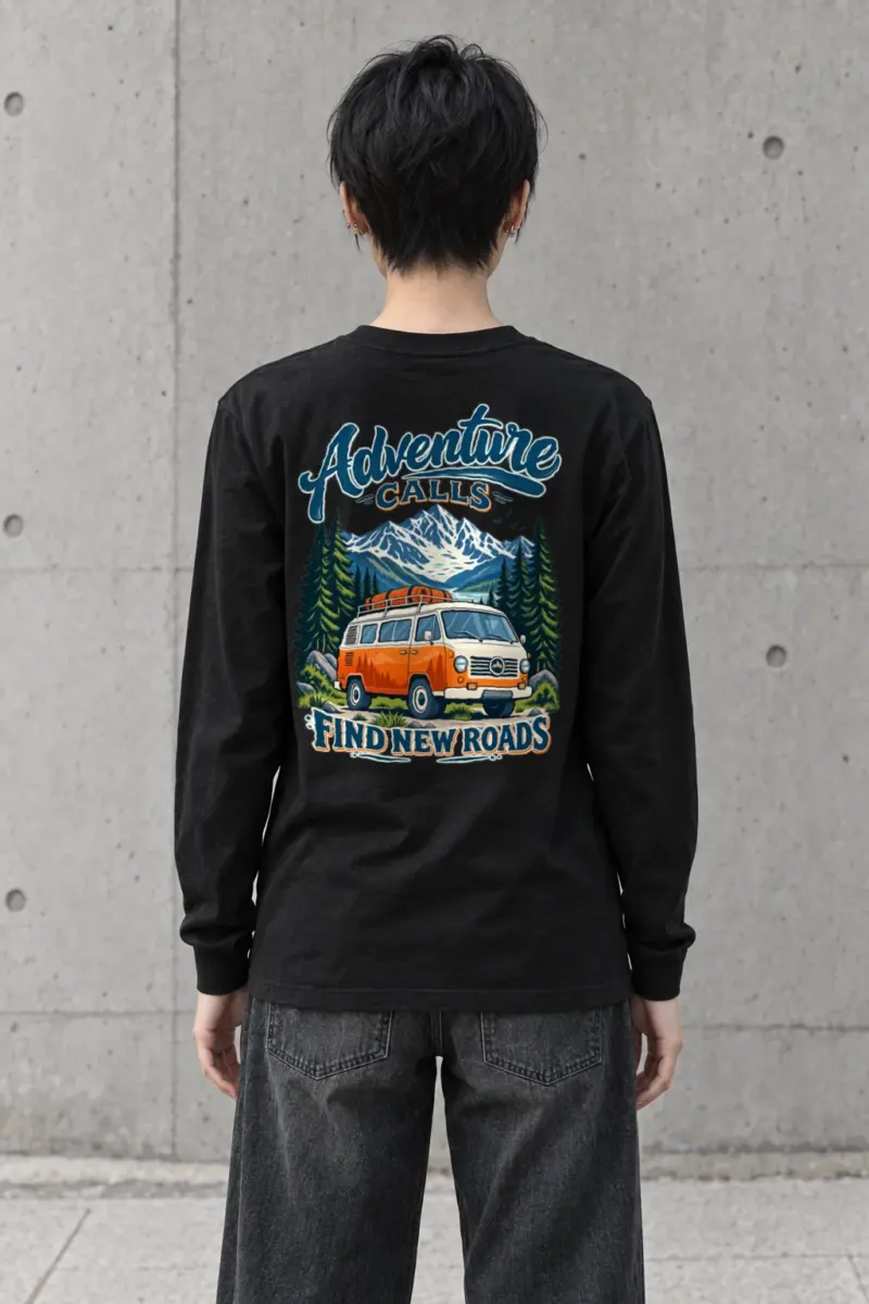 "Adventure Calls" Unisex Longsleeve T-shirt