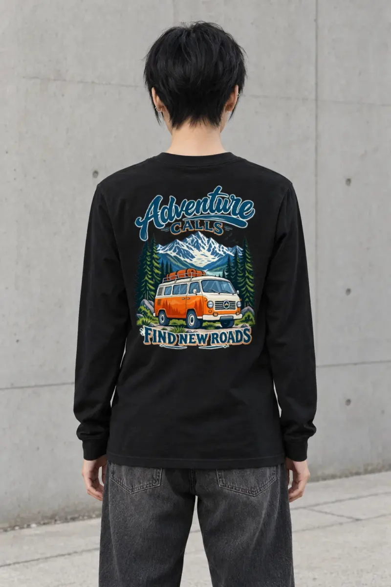 "Adventure Calls" Unisex Longsleeve T-shirt