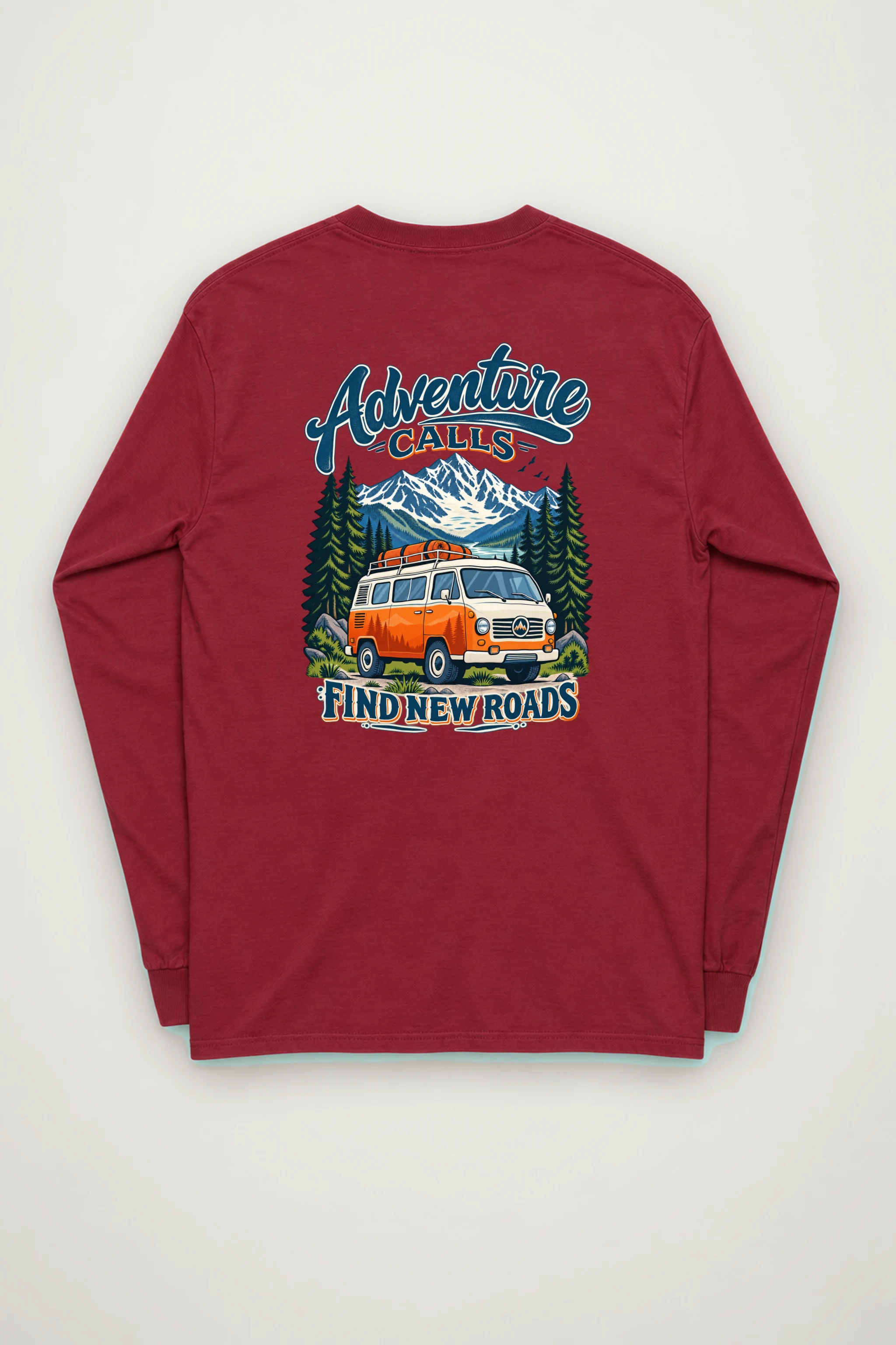 "Adventure Calls" Unisex Longsleeve T-shirt