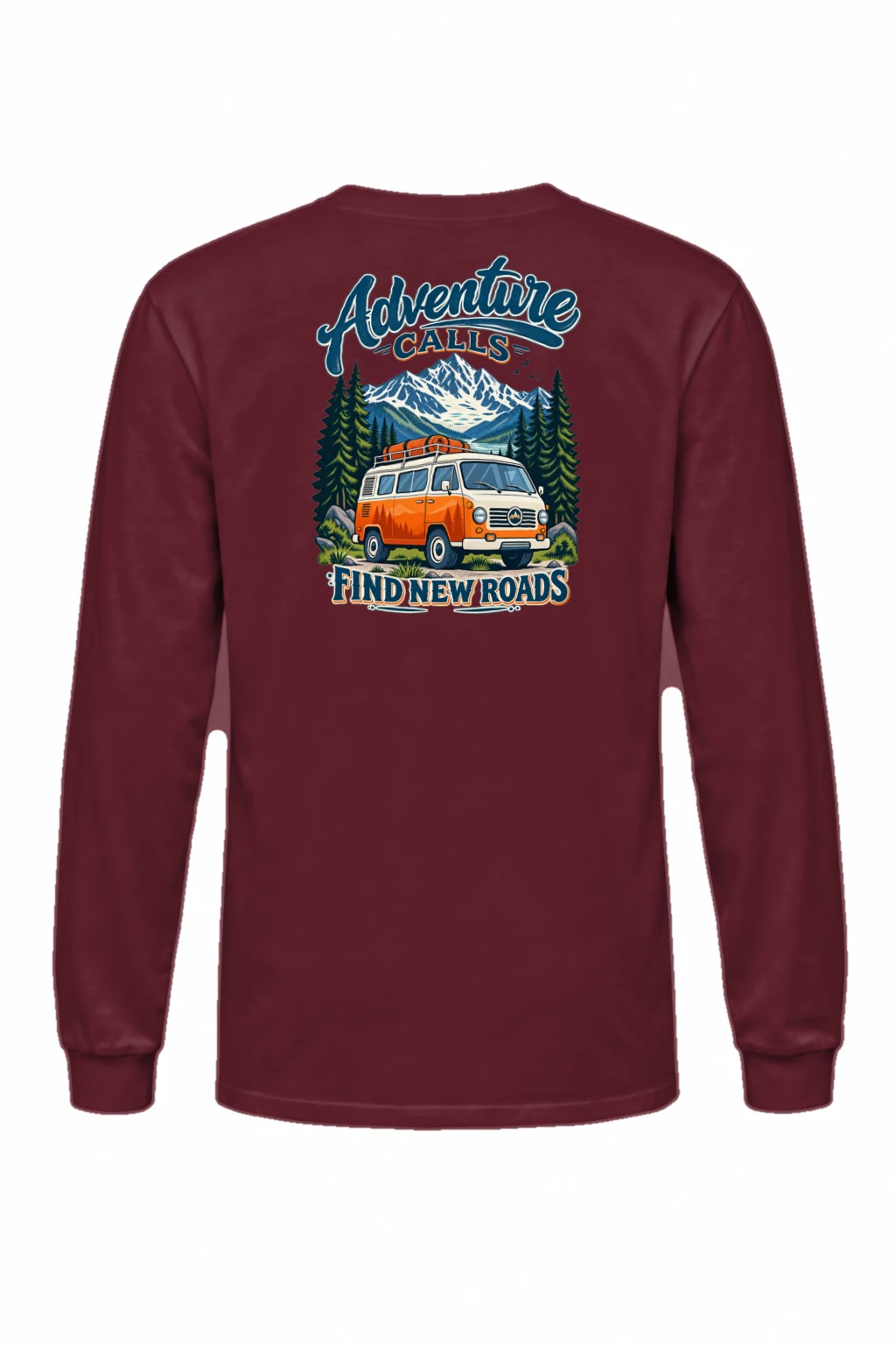 "Adventure Calls" Unisex Longsleeve T-shirt | Gildan 2400