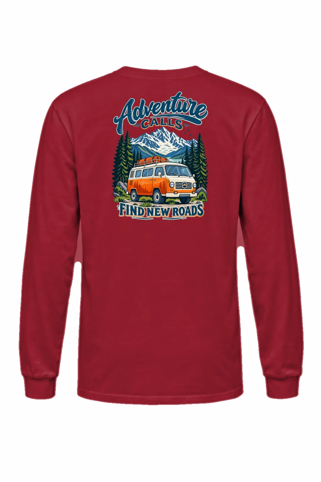 "Adventure Calls" Unisex Longsleeve T-shirt | Gildan 2400