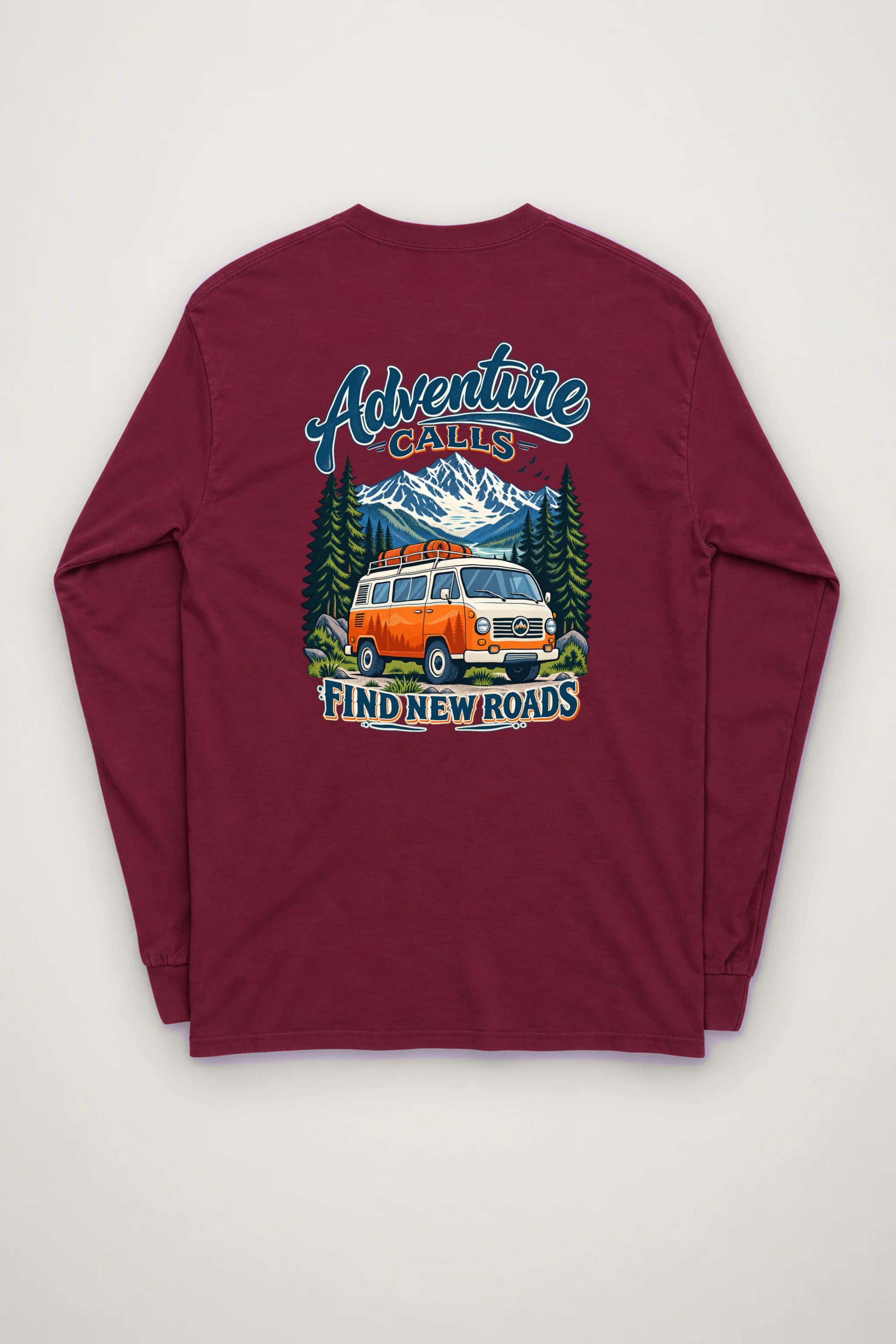 "Adventure Calls" Unisex Longsleeve T-shirt