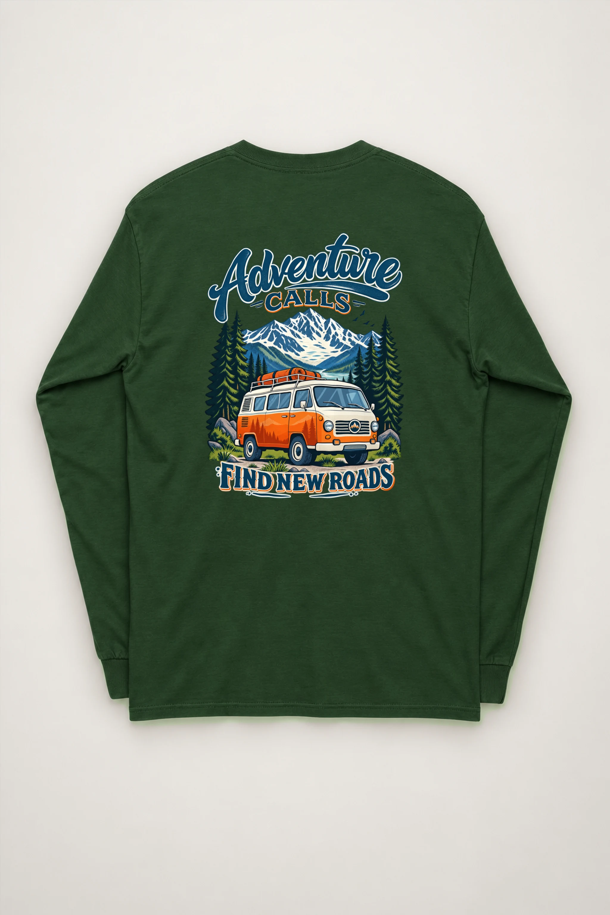 "Adventure Calls" Unisex Longsleeve T-shirt