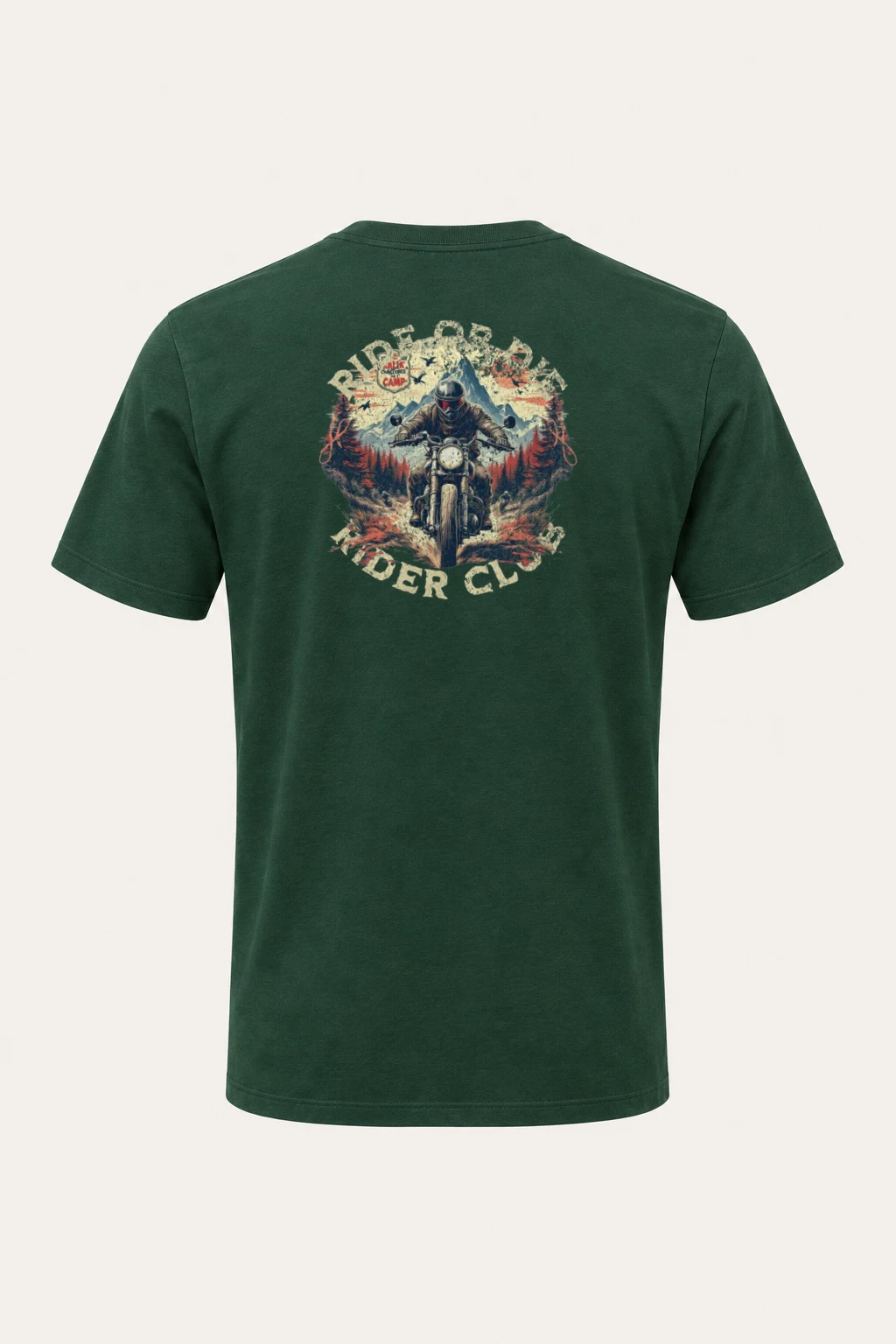 "Adventure Camp" Heavyweight Unisex Crewneck T-shirt | Gildan 5000